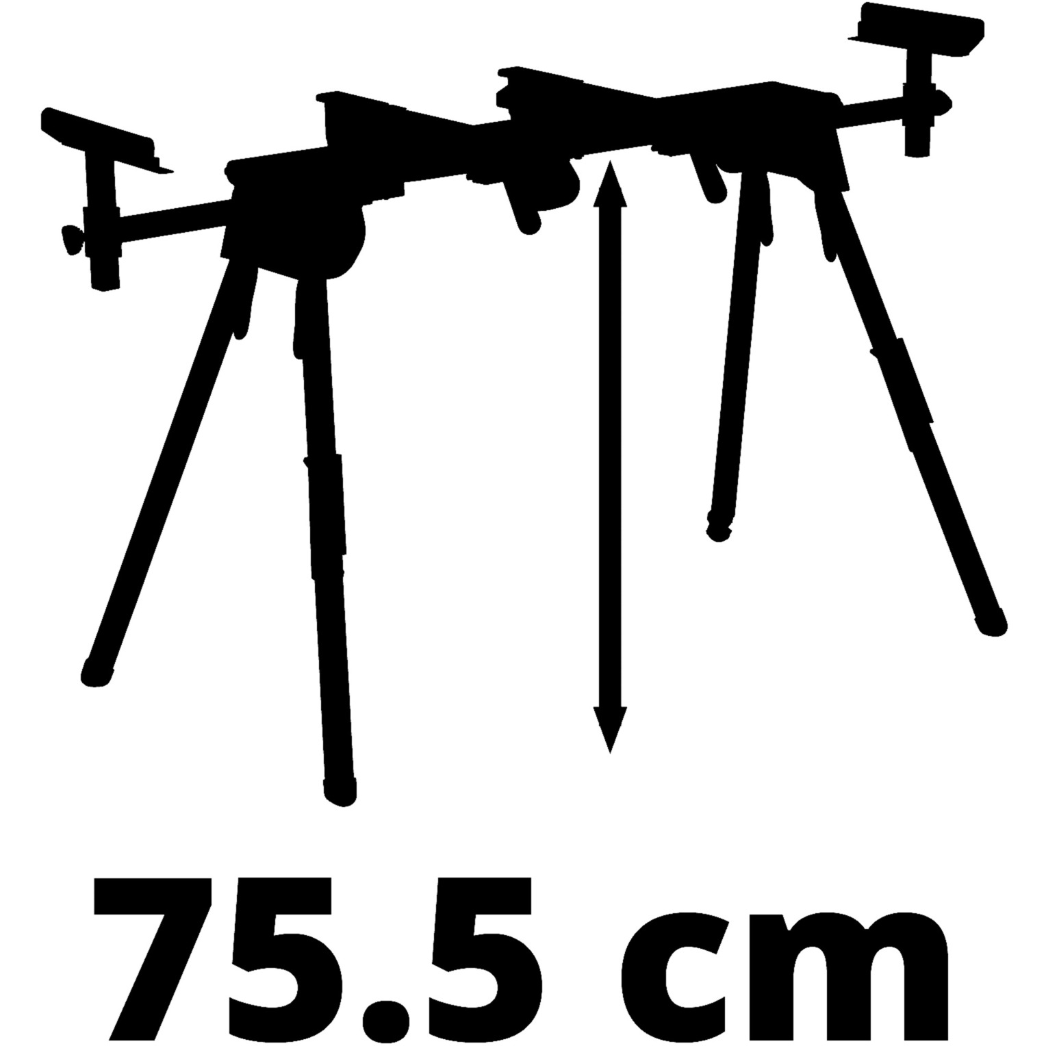 EINHELL MSS 1608 4310614, Untergestell schwarz/rot