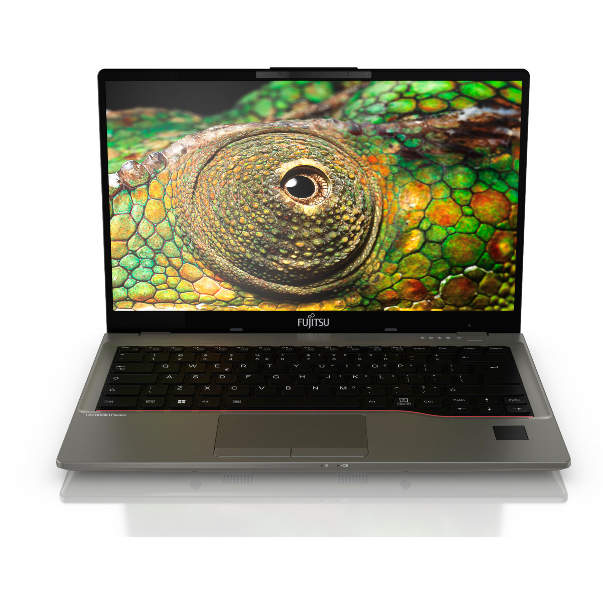 Fujitsu LIFEBOOK U7412 Generalüberholt, Notebook silber, Intel® Core™ i7-1270P, Intel® Iris® Xe Graphics, 16 GB DDR4, 512 GB (512 GB SSD), Windows 11 Pro