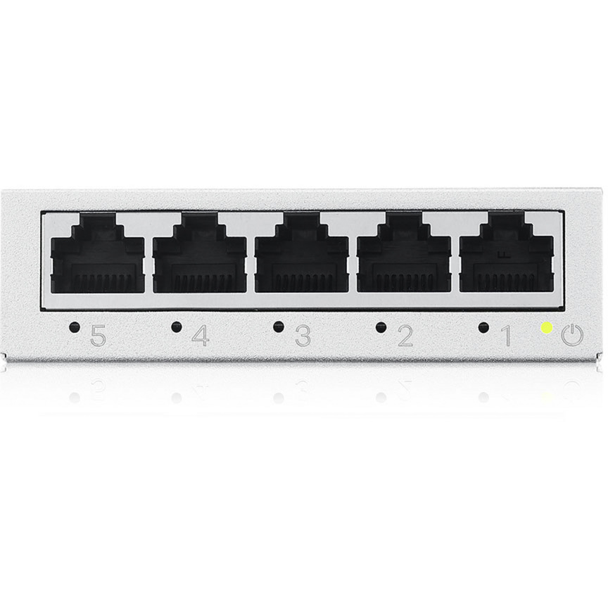 Zyxel GS-105B V5, Switch silber, 5-Port Desktop Gigabit Ethernet Switch