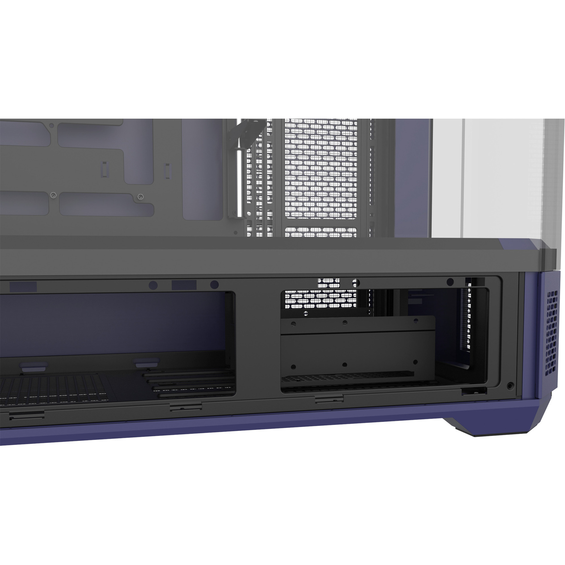 Thermaltake View 600 TG Future Dusk, Big-Tower-Gehäuse violett/schwarz, Tempered Glass