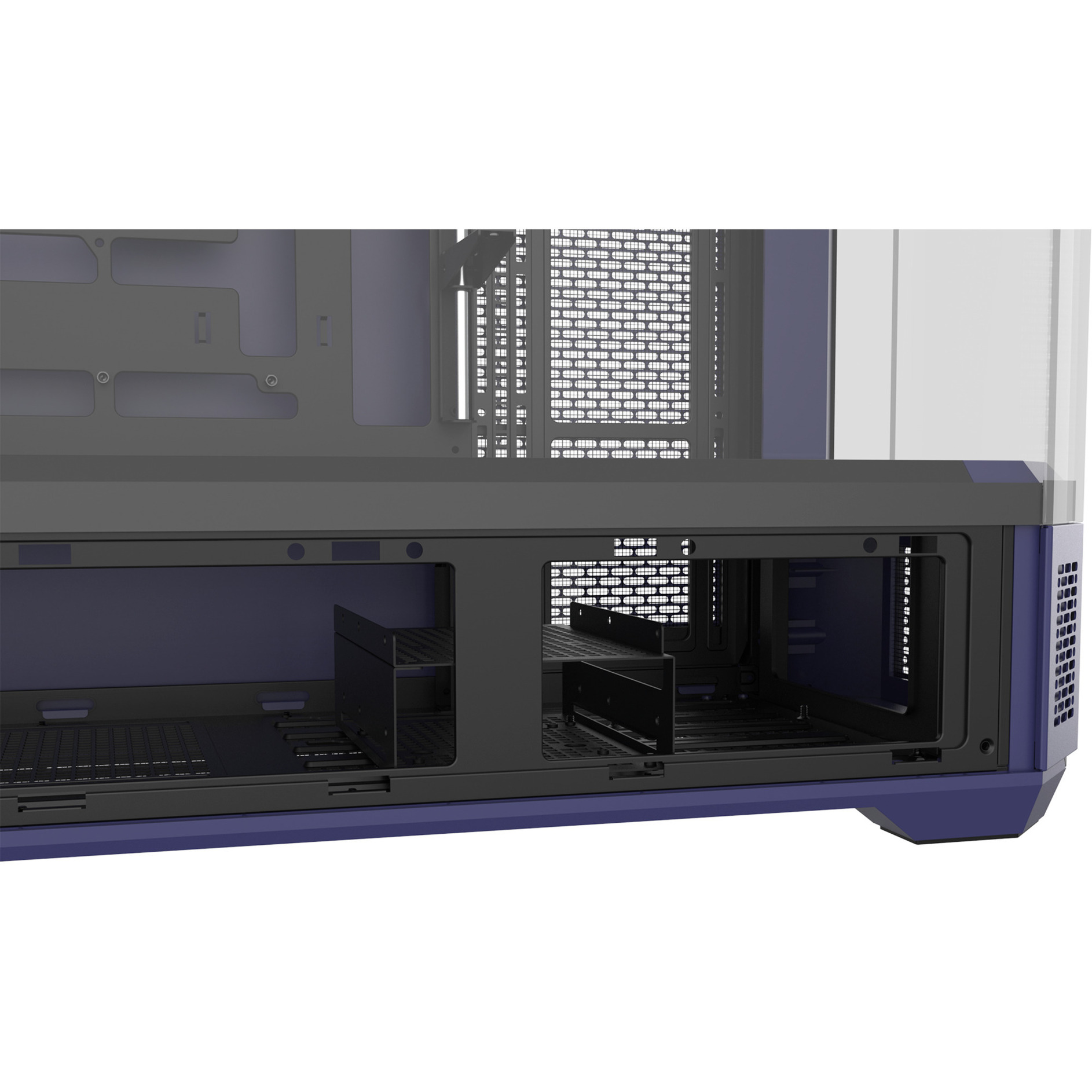 Thermaltake View 600 TG Future Dusk, Big-Tower-Gehäuse violett/schwarz, Tempered Glass