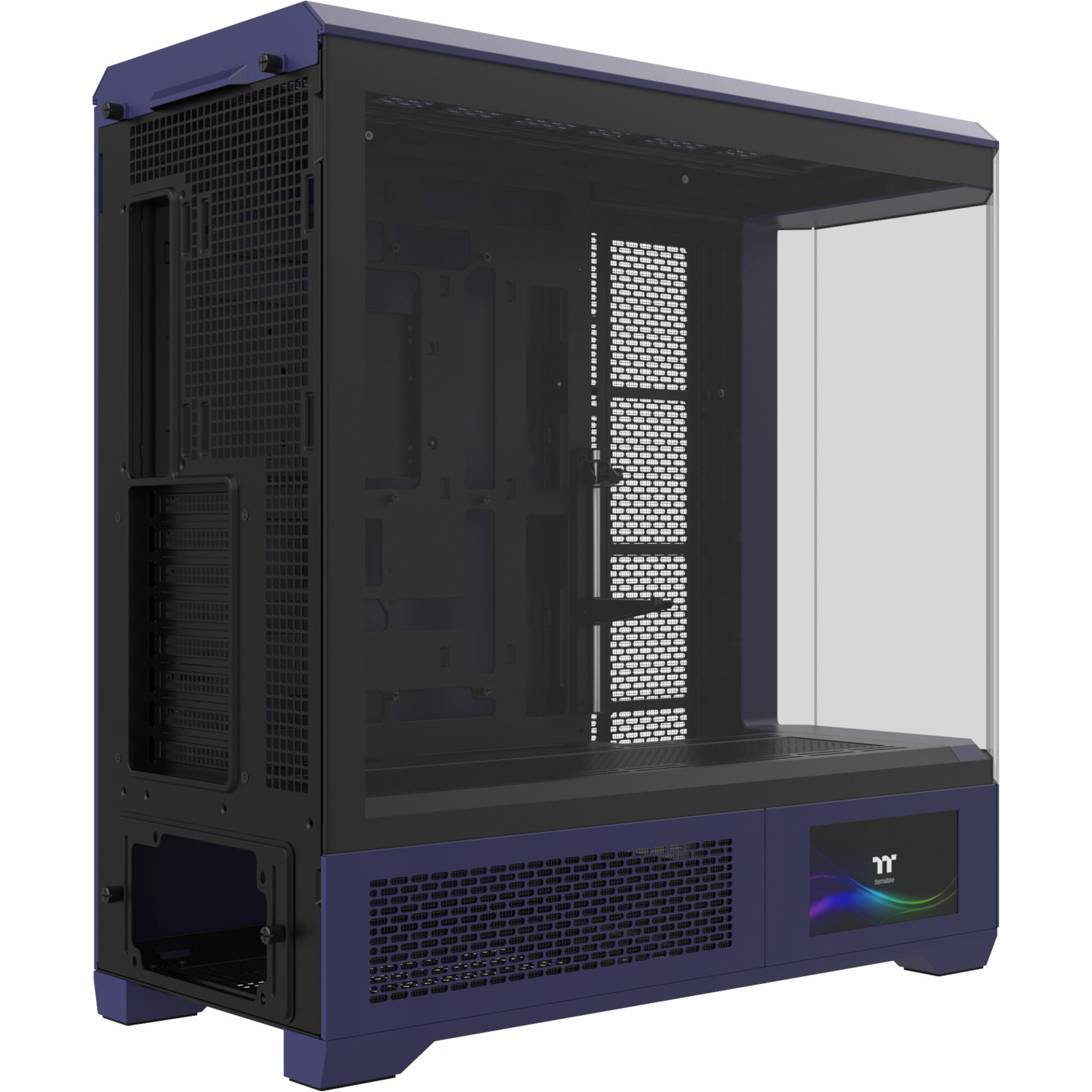 Thermaltake View 600 TG Future Dusk, Big-Tower-Gehäuse violett/schwarz, Tempered Glass