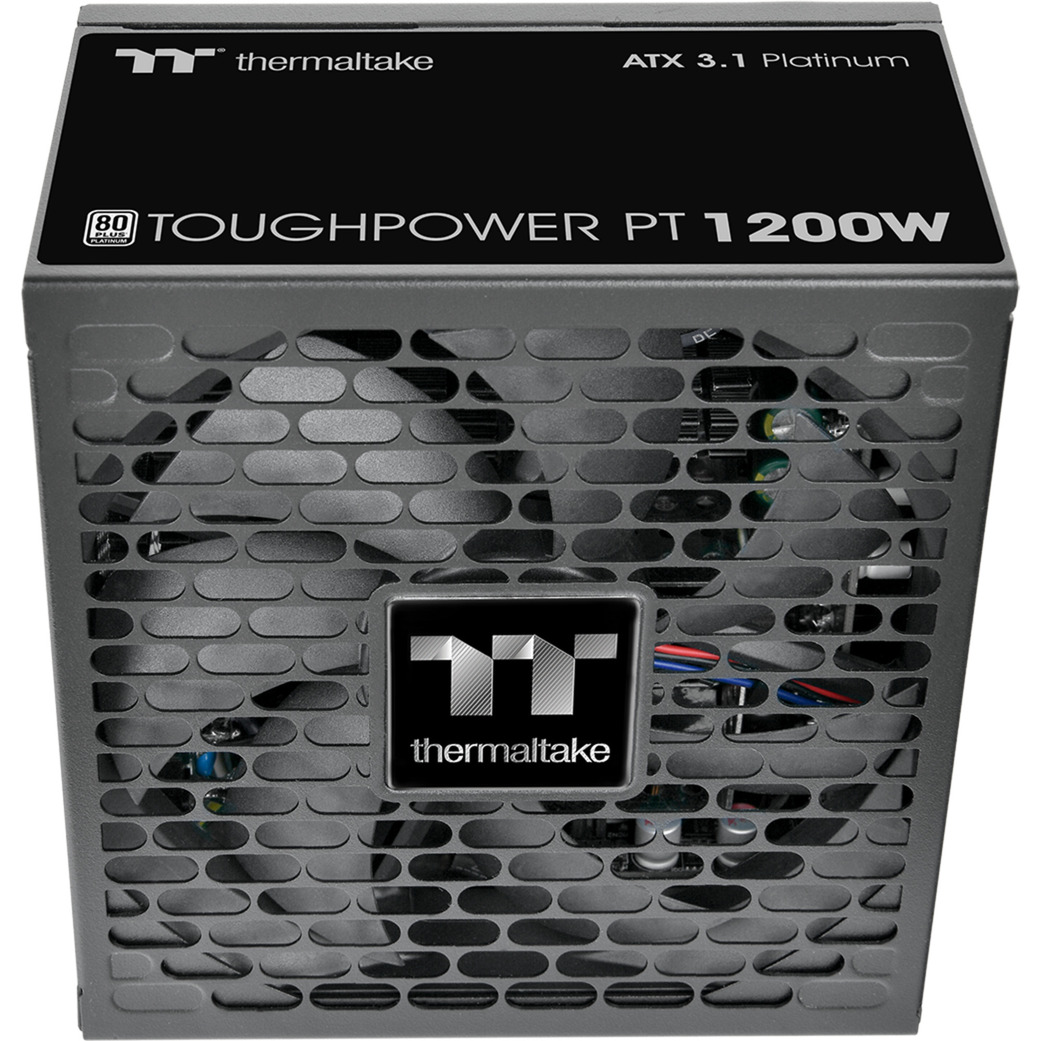 Thermaltake Toughpower PT 1200W, PC-Netzteil 1x 12 Pin High Power GPU, 5x PCIe, Kabelmanagement, 1200 Watt