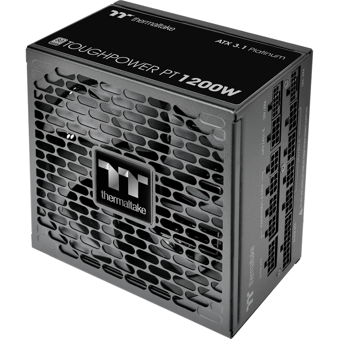 Thermaltake Toughpower PT 1200W, PC-Netzteil 1x 12 Pin High Power GPU, 5x PCIe, Kabelmanagement, 1200 Watt