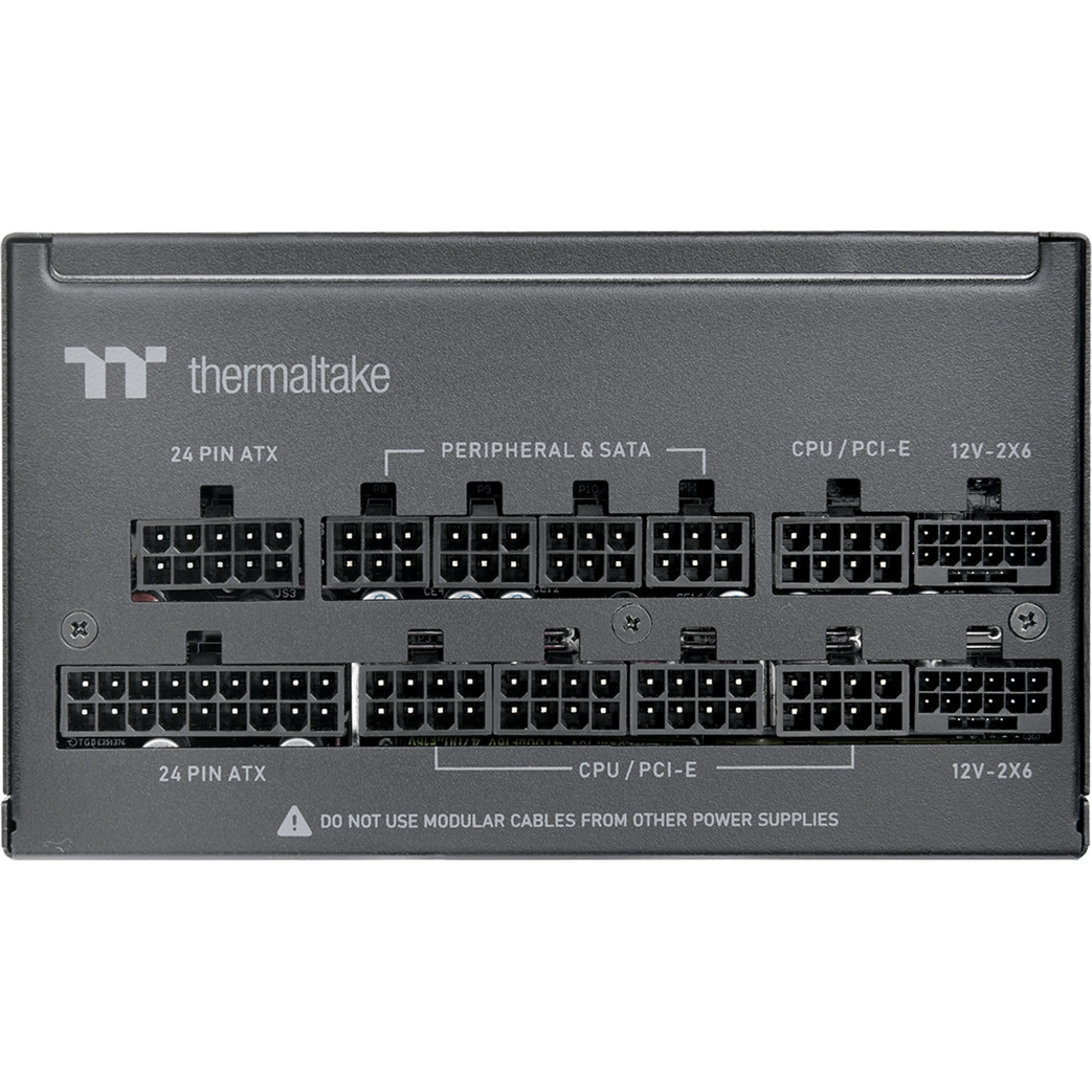 Thermaltake Toughpower PT 1200W, PC-Netzteil 1x 12 Pin High Power GPU, 5x PCIe, Kabelmanagement, 1200 Watt