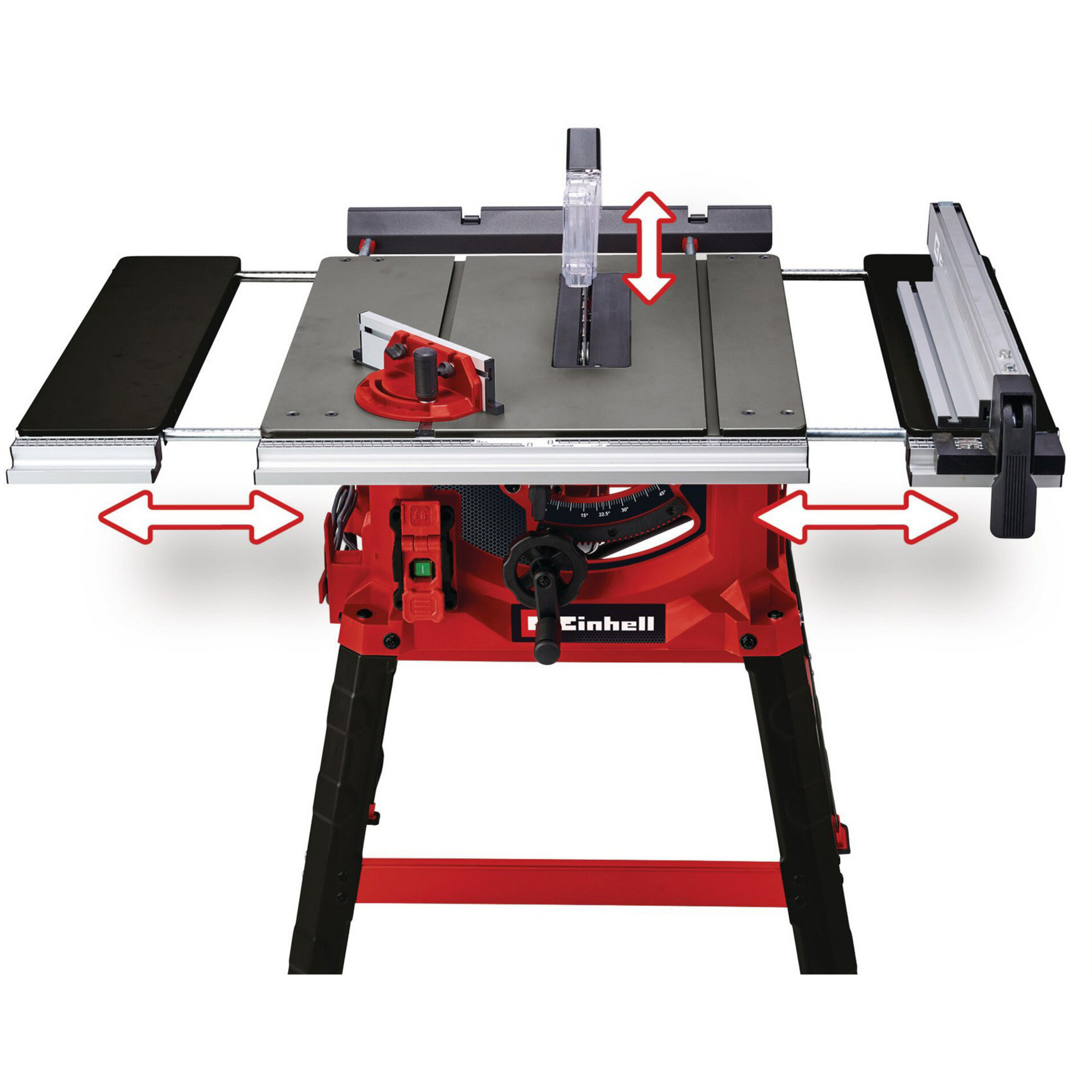 EINHELL Tischkreissäge TC-TS 2225 U rot, 1.800 Watt