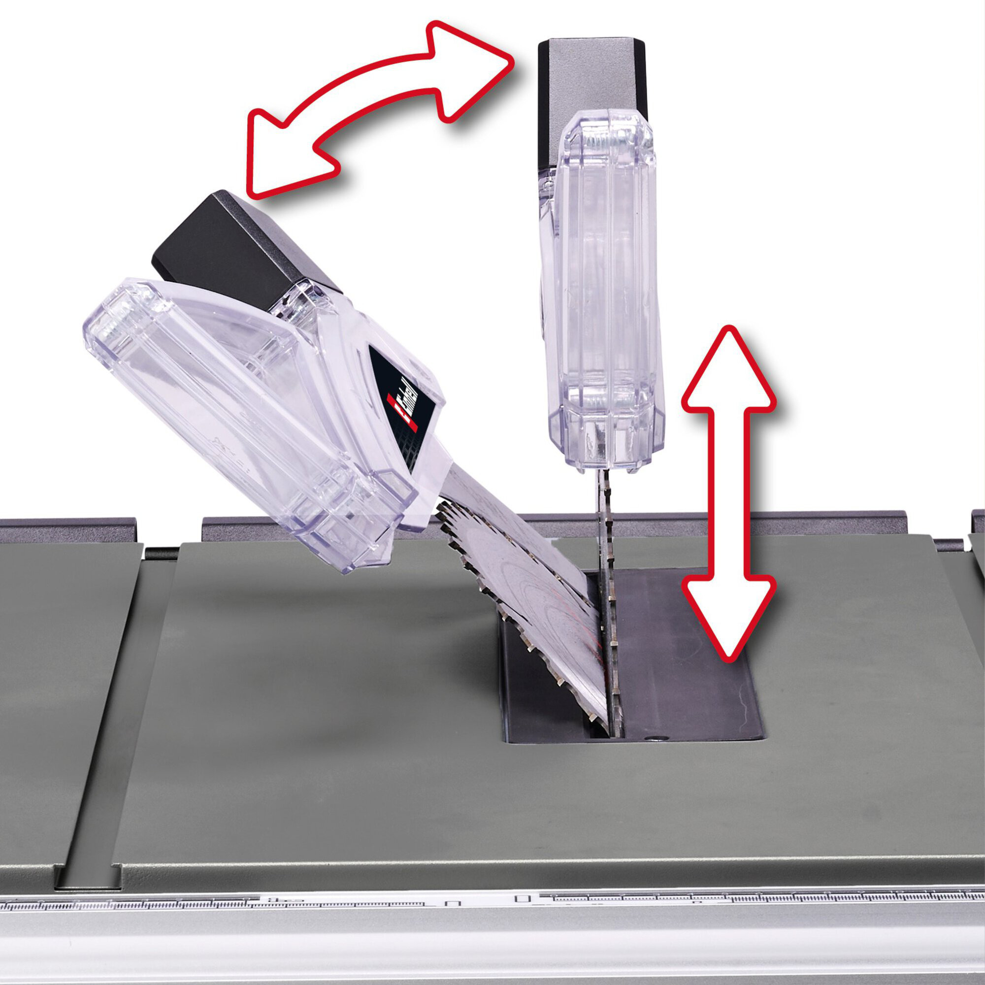 EINHELL Tischkreissäge TC-TS 2225 U rot, 1.800 Watt