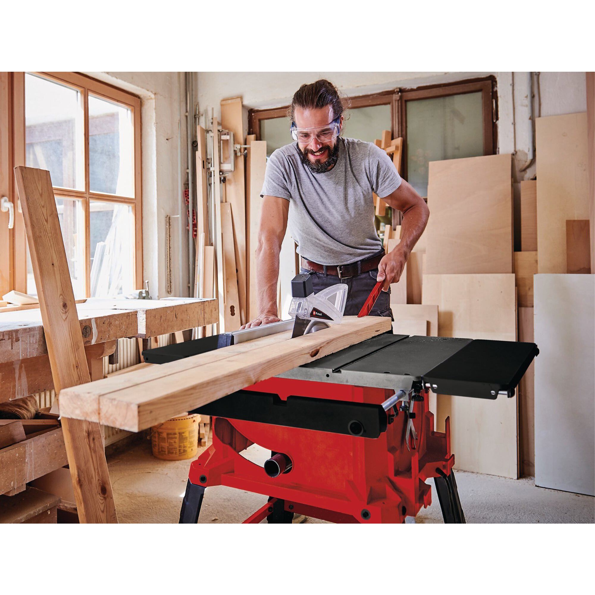 EINHELL Tischkreissäge TC-TS 2225 U rot, 1.800 Watt