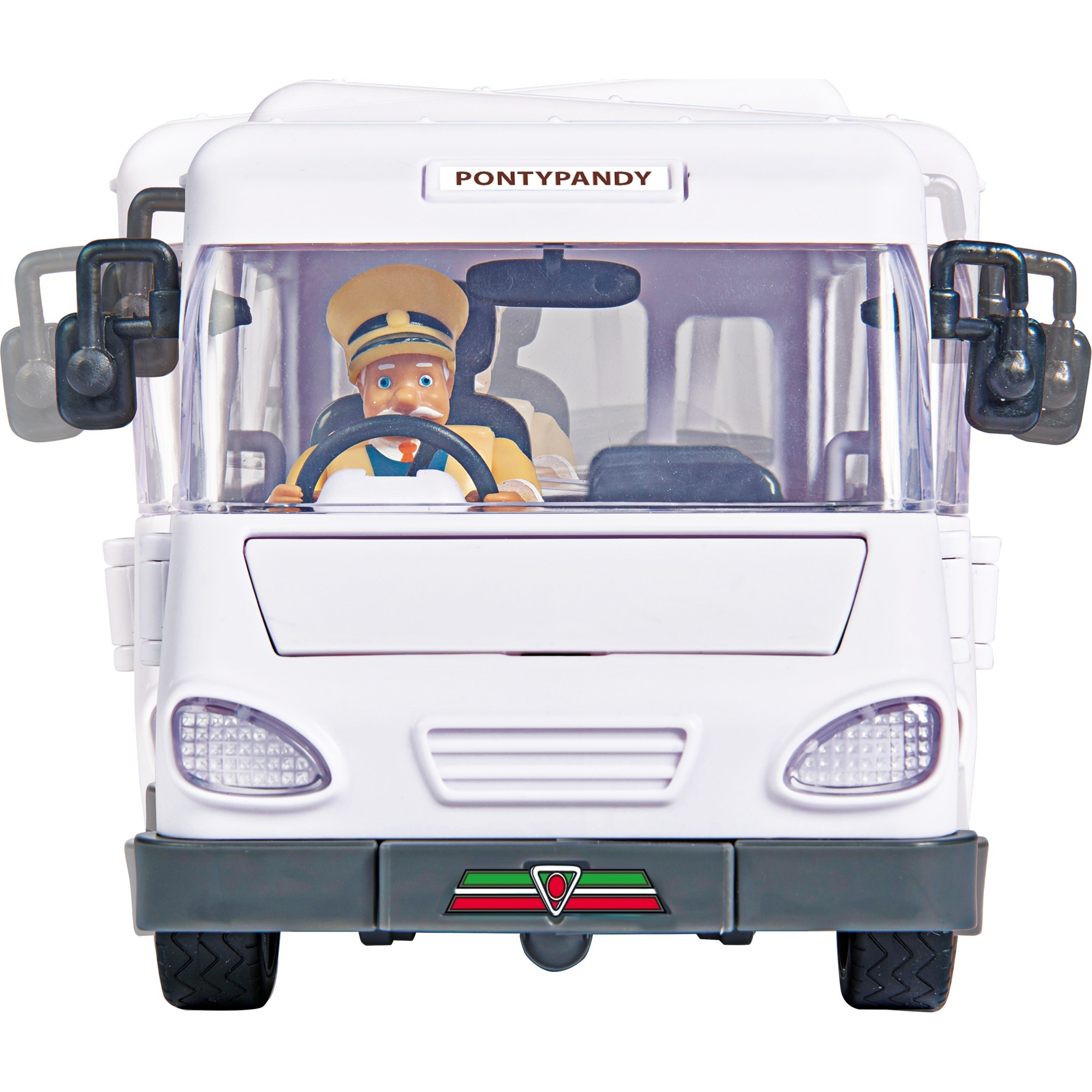 Simba Feuerwehrmann Sam - Trevors Bus mit Figur, Spielfahrzeug