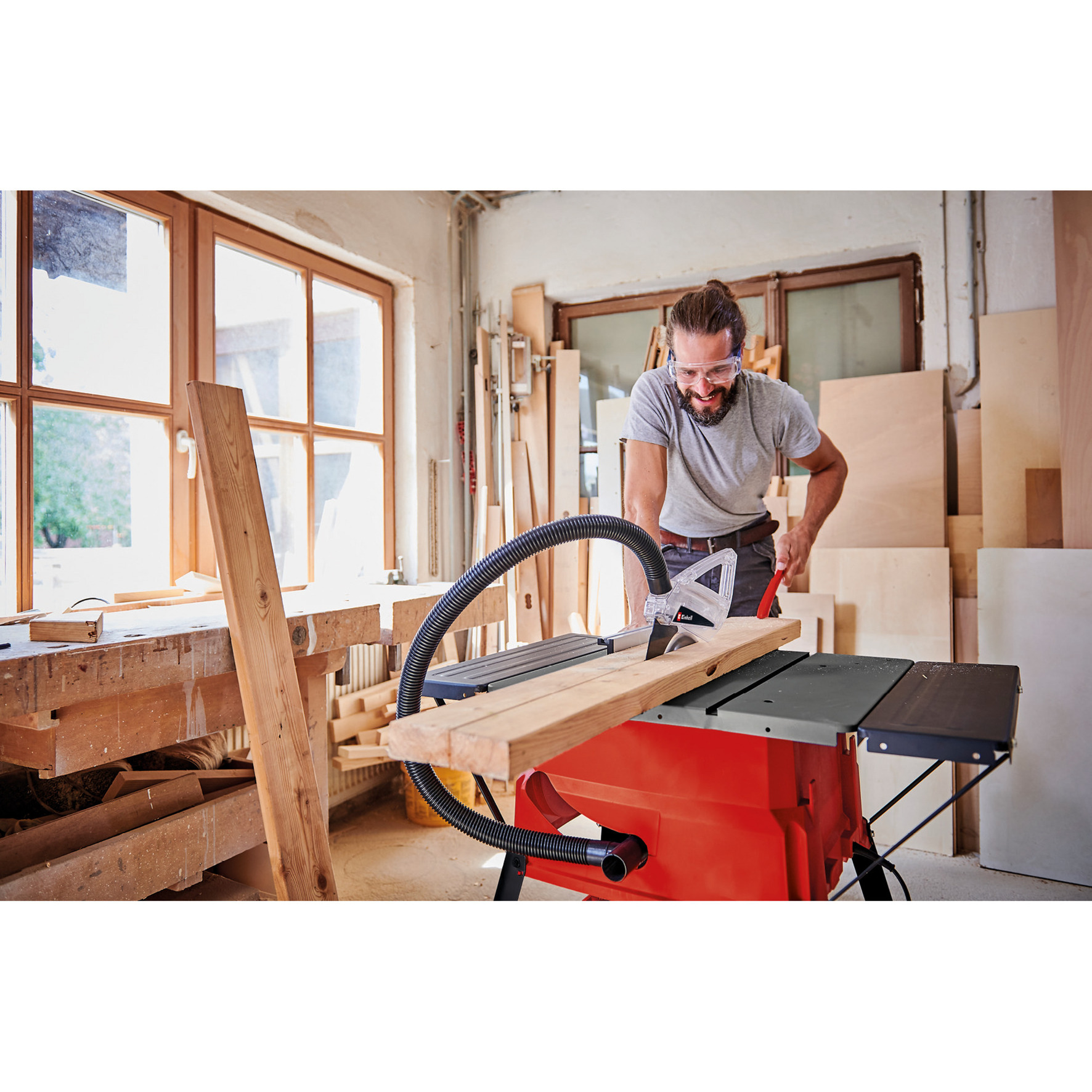 EINHELL Tischkreissäge TC-TS 2025/2 U rot, 1.800 Watt