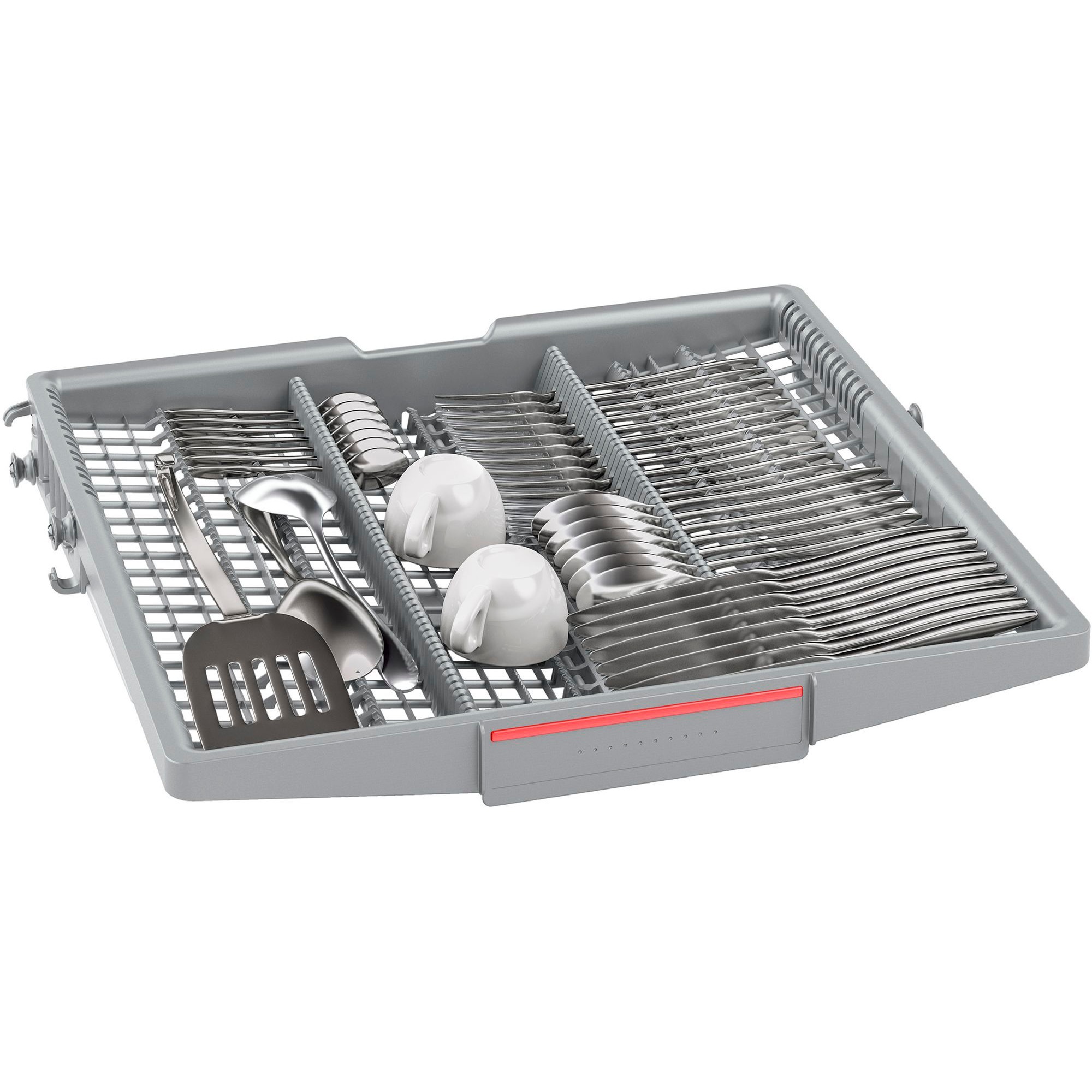 Bosch SMI6ZCS17E Serie 6, Spülmaschine edelstahl (gebürstet), 60 cm, Home Connect