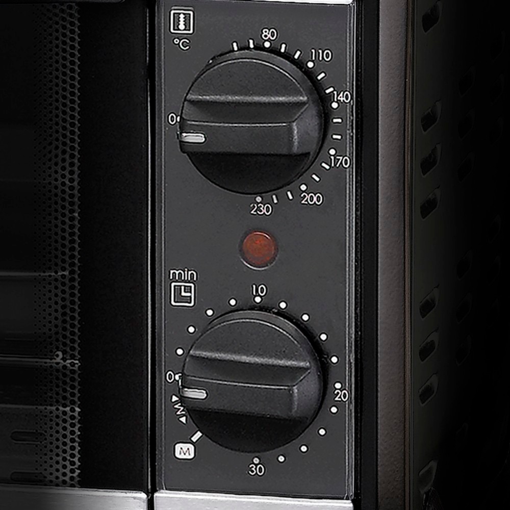 Rommelsbacher Kleinbackofen Speedy BG 950, Mini-Backofen schwarz, Retail