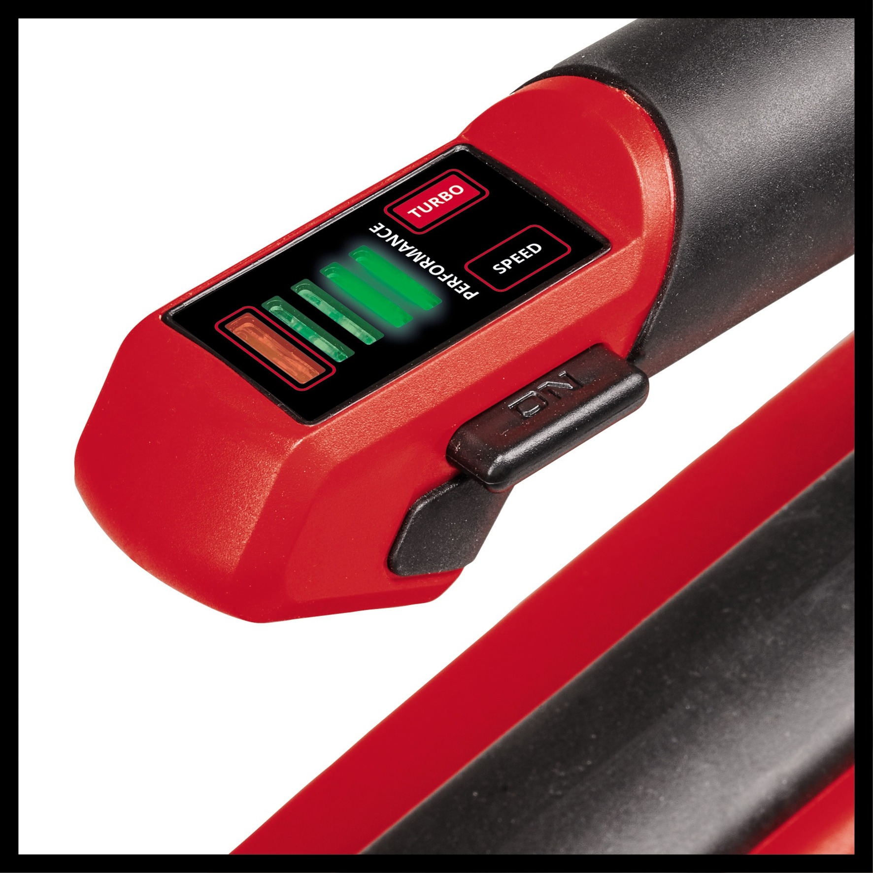 EINHELL Professional Akku-Laubbläser GP-LB 18/200 Li GK - Solo, 18Volt rot/schwarz, ohne Akku und Ladegerät, mit Dachrinnen-Reinigungsset