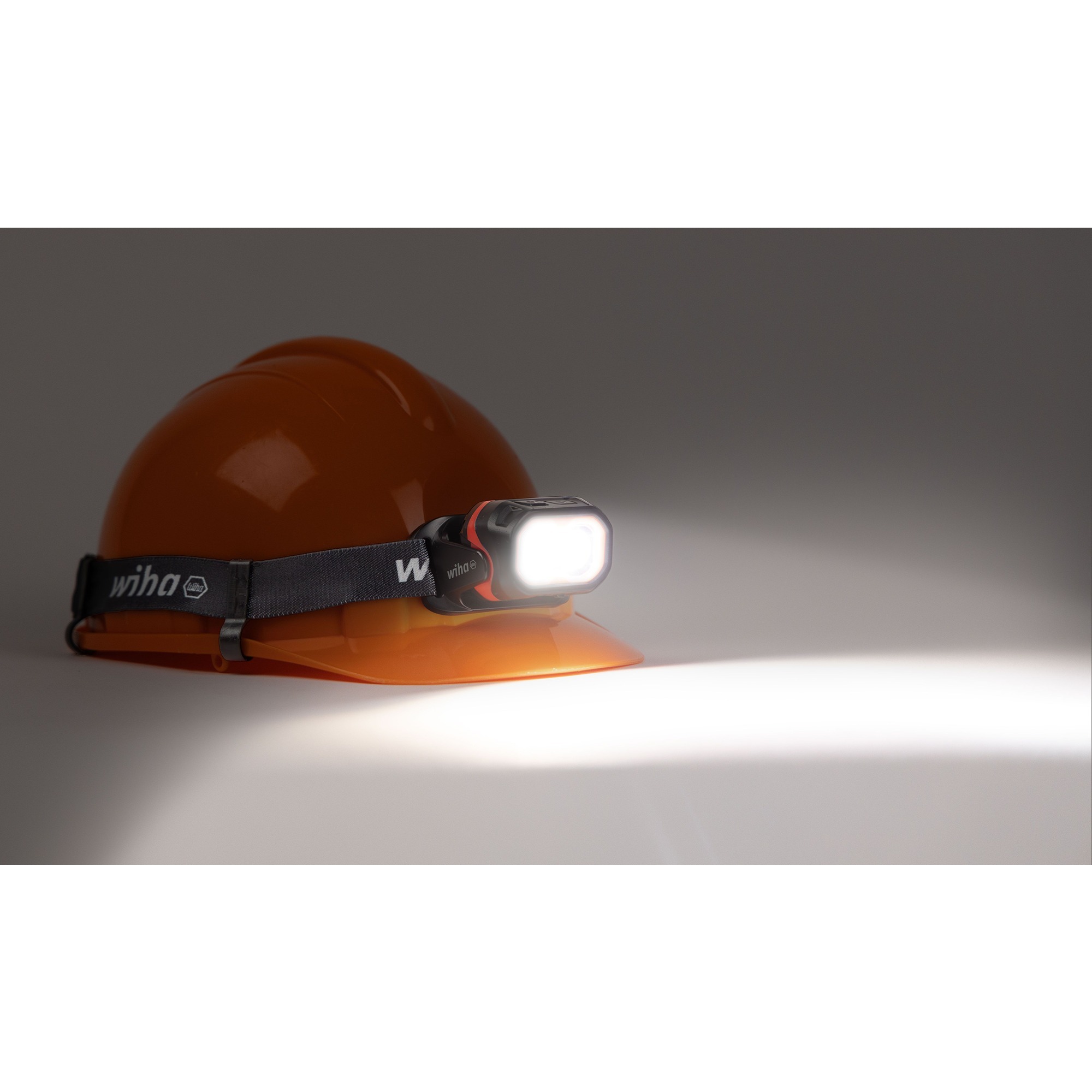 Wiha Stirnlampe 500 lm , LED-Leuchte mit Bewegungssensor