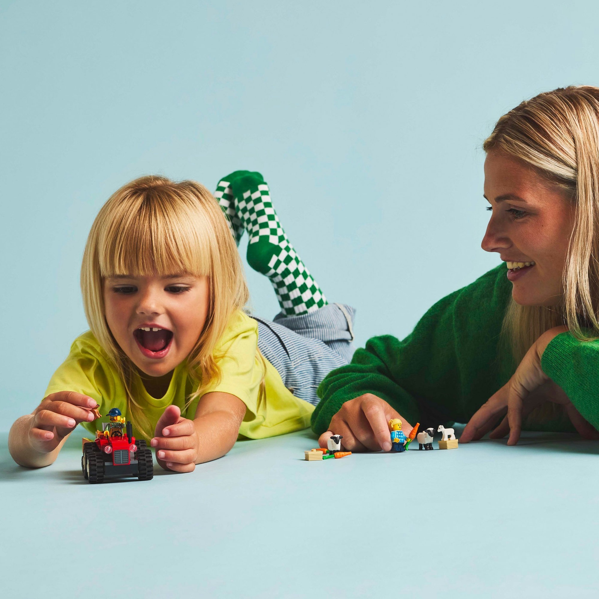 LEGO 60461 City Traktor mit Anhänger, Konstruktionsspielzeug