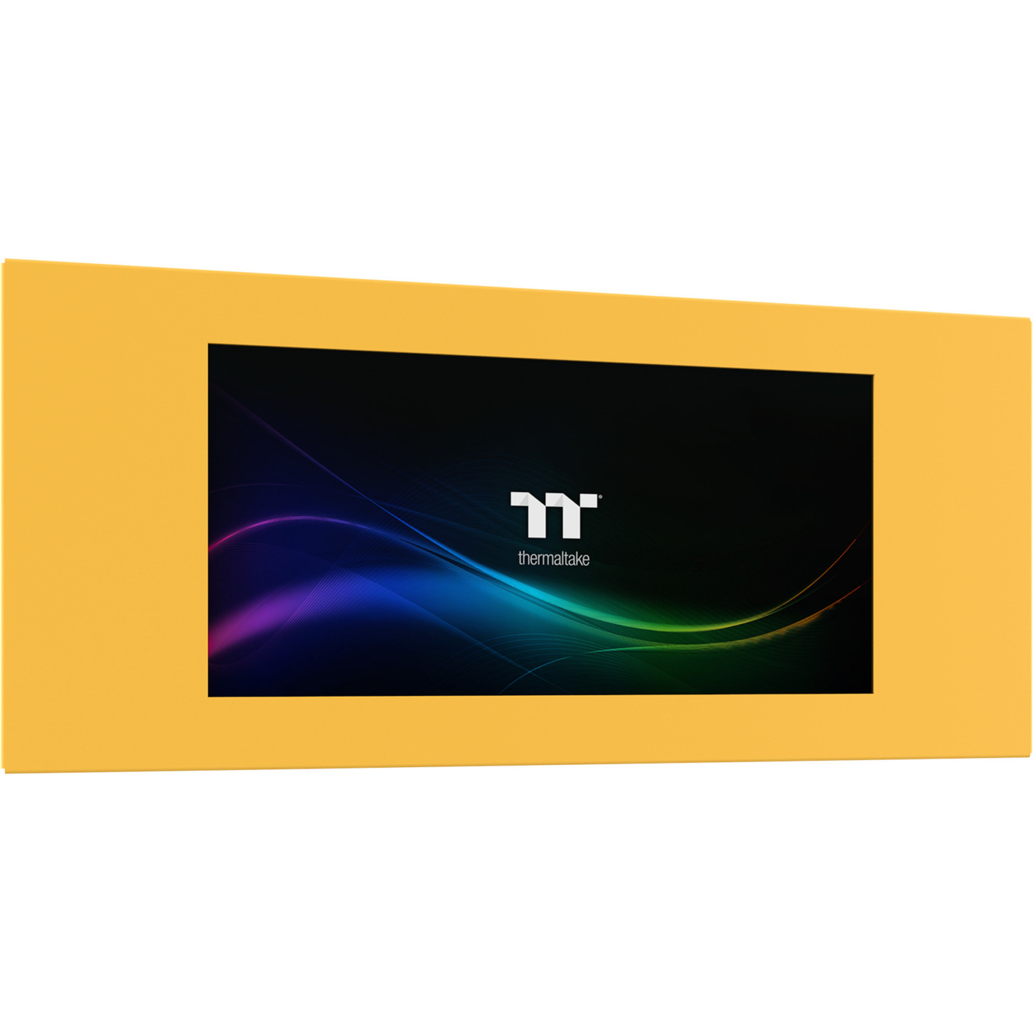 Thermaltake View 600 TG Butter Caramel, Big-Tower-Gehäuse gelb, Tempered Glass