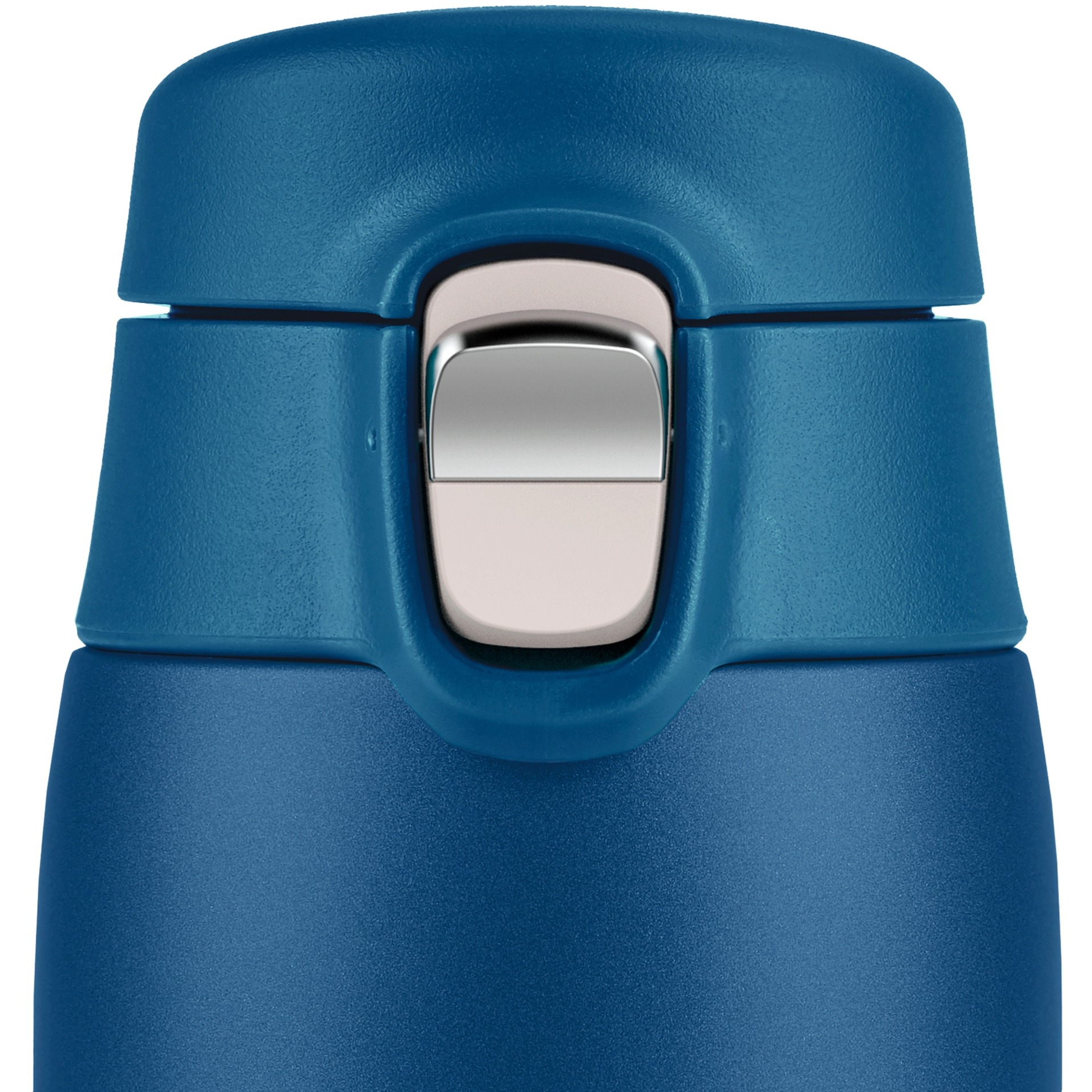 Emsa TRAVEL MUG light Thermobecher dunkelblau, 0,4 Liter, Flip-Deckel