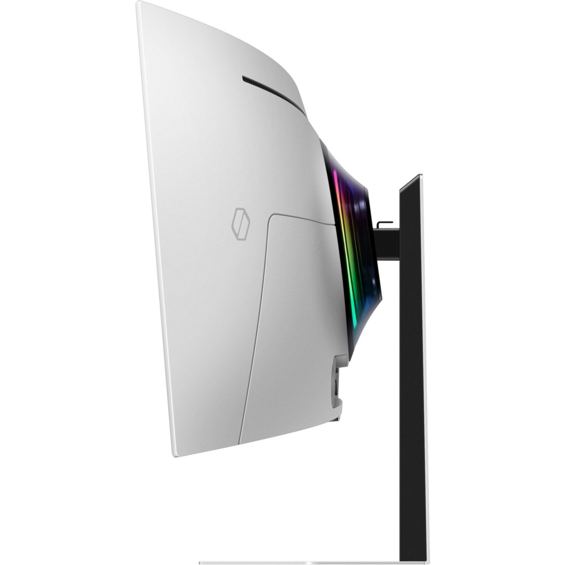 SAMSUNG Odyssey S49DG954SU OLED G95SD, Gaming-Monitor 124 cm (49 Zoll), silber, DQHD, Curved, FreeSync Premium Pro, G-Sync kompatibel, 240Hz Panel