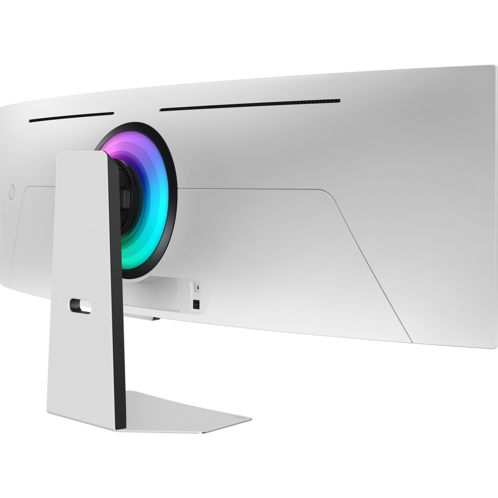 SAMSUNG Odyssey S49DG954SU OLED G95SD, Gaming-Monitor 124 cm (49 Zoll), silber, DQHD, Curved, FreeSync Premium Pro, G-Sync kompatibel, 240Hz Panel