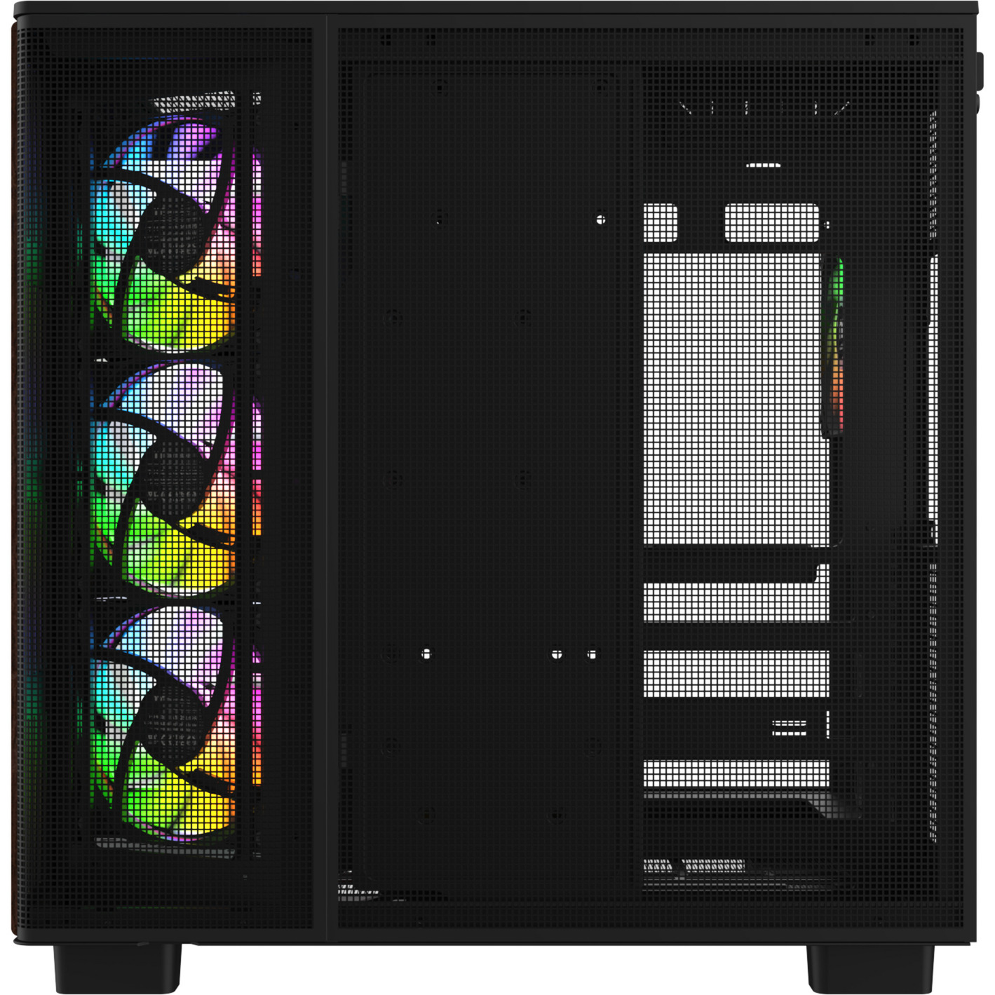 Thermaltake View 380 XL WS ARGB , Tower-Gehäuse schwarz/holz, Tempered Glass x 2, Holz-Struktur