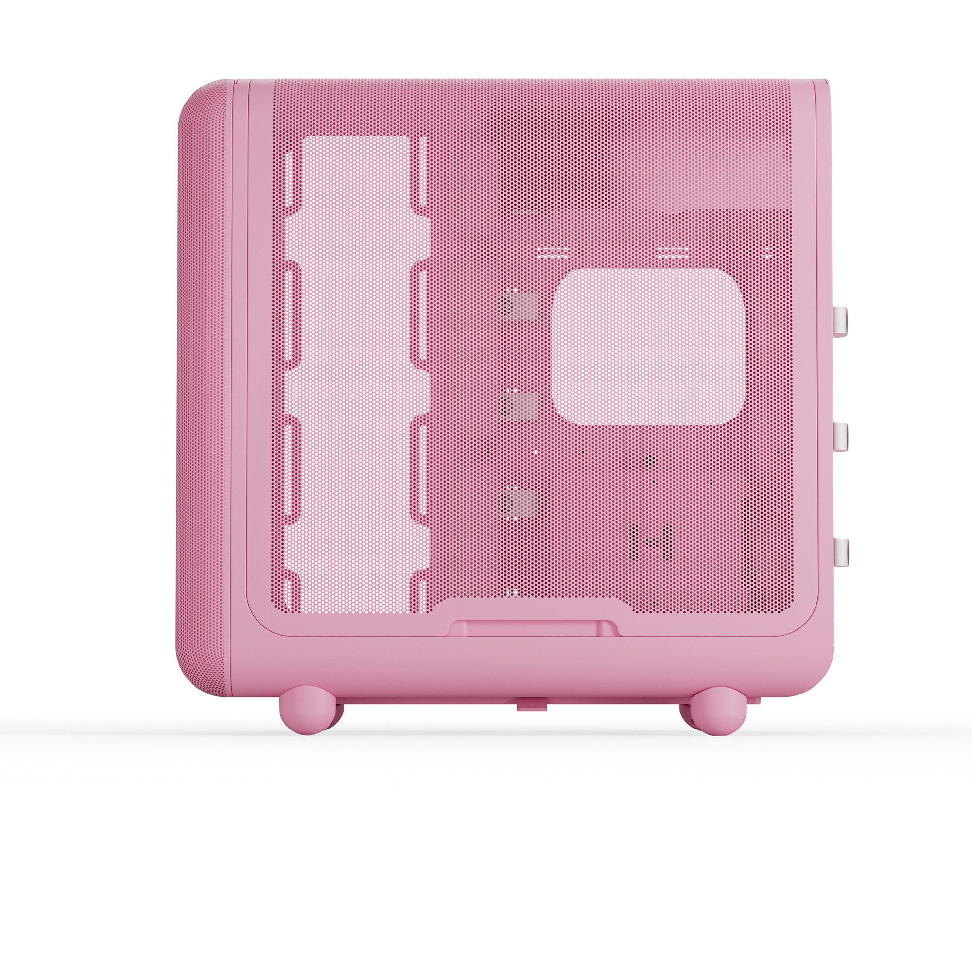 HYTE X50 , Tower-Gehäuse hellrosa, Tempered Glass