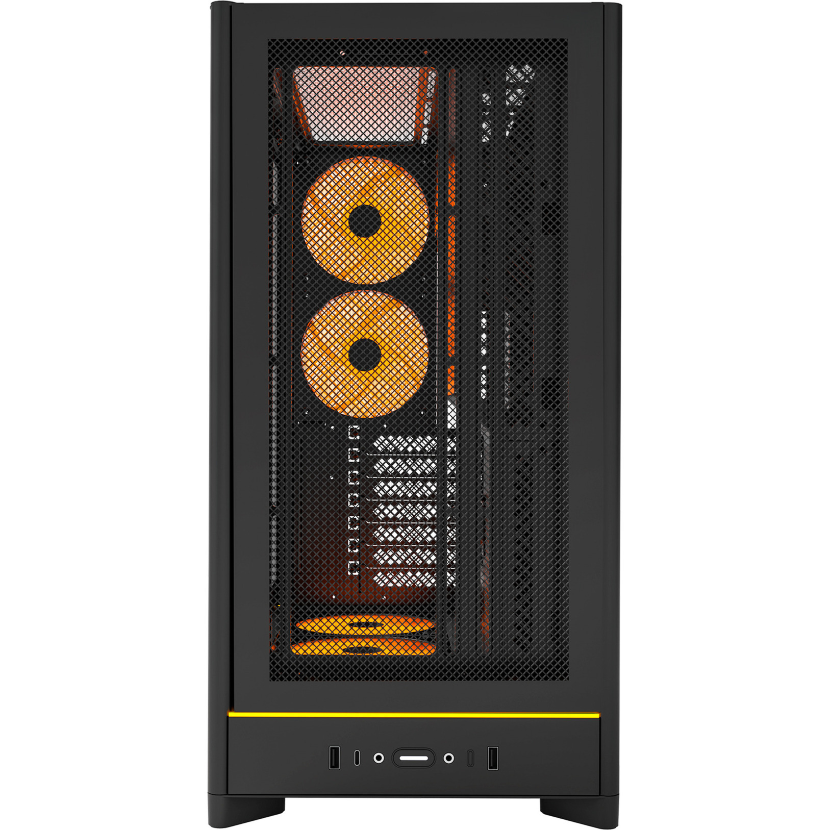 Montech HS01 PRO , Tower-Gehäuse schwarz, Tempered Glass