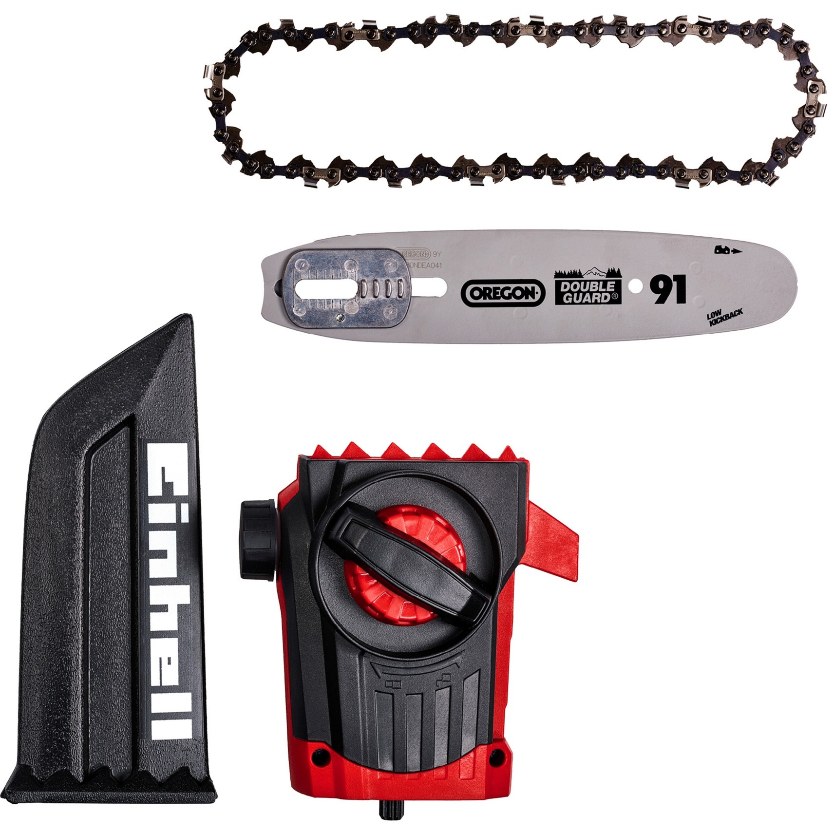 EINHELL Hochentaster für GE-HH 18Li T rot/schwarz, Aufsatz für Akku-Heckenschere