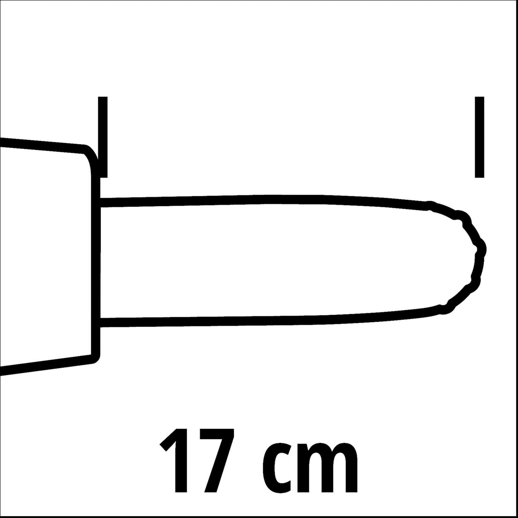 EINHELL Hochentaster für GE-HH 18Li T rot/schwarz, Aufsatz für Akku-Heckenschere