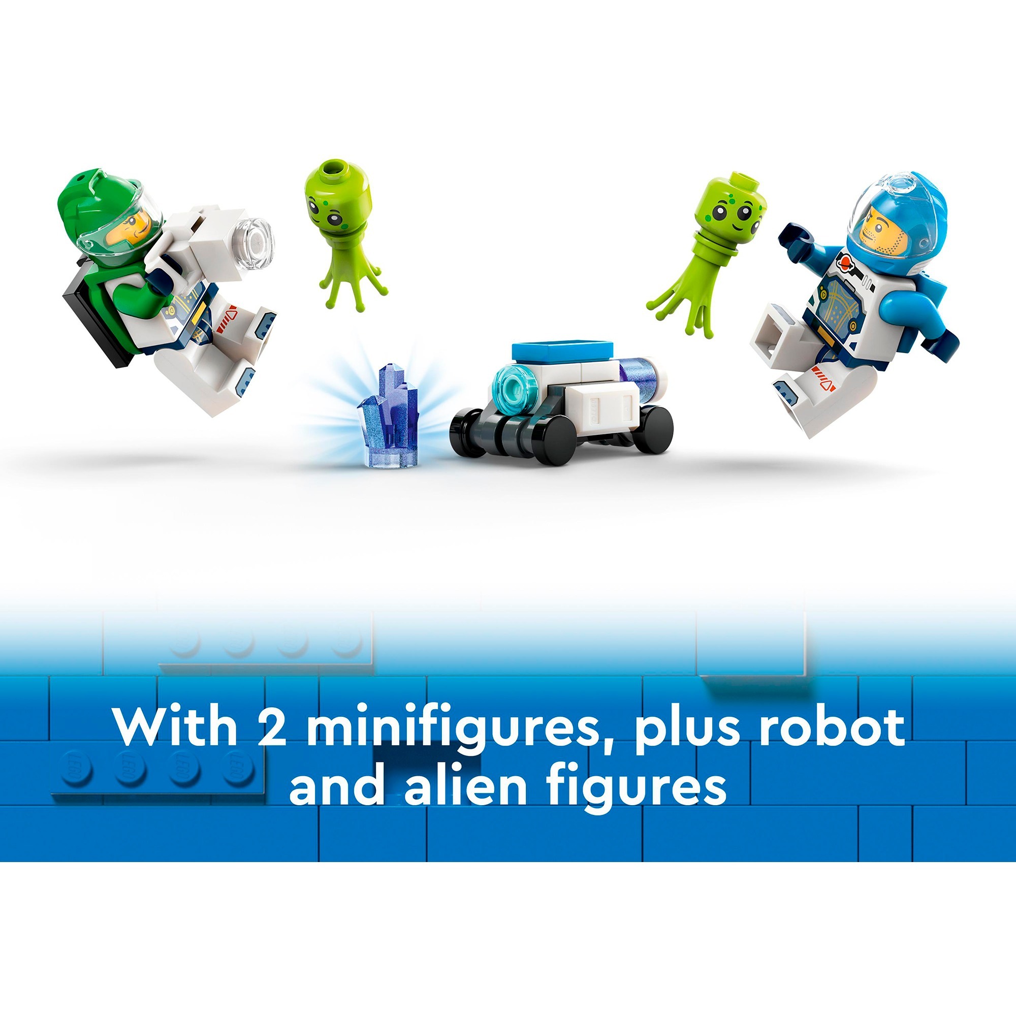 LEGO 60431 City Weltraum-Rover mit Außerirdischen, Konstruktionsspielzeug