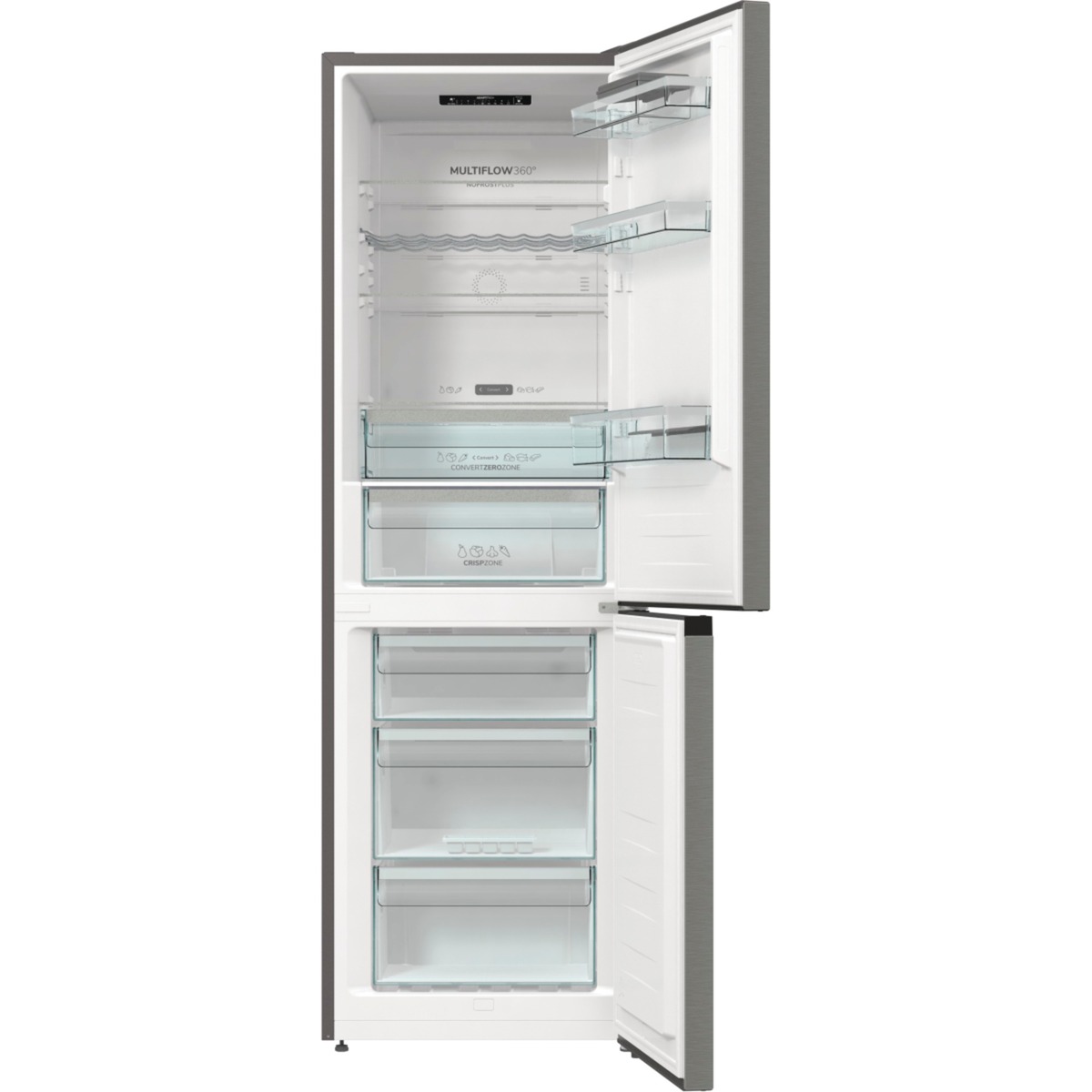 gorenje NRC619BSXL4, Kühl-/Gefrierkombination edelstahl, ConvertActive