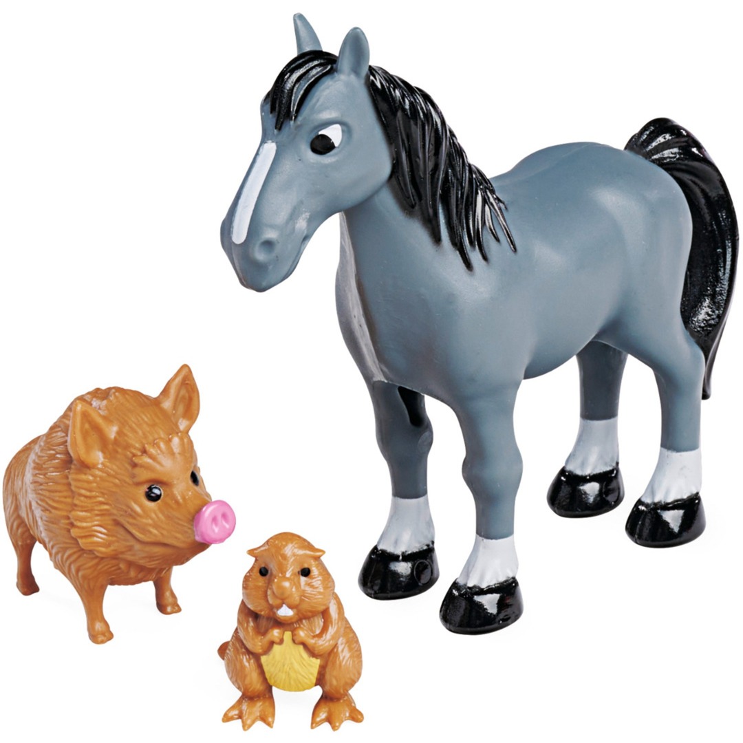 Simba Feuerwehrmann Sam Tierrettung mit Anhänger, Spielfahrzeug