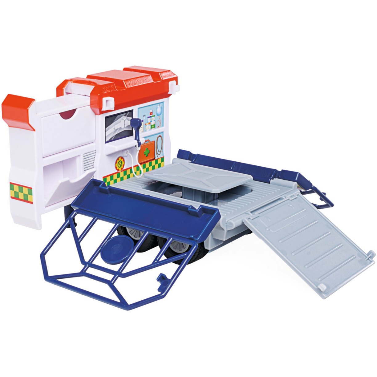 Simba Feuerwehrmann Sam Tierrettung mit Anhänger, Spielfahrzeug