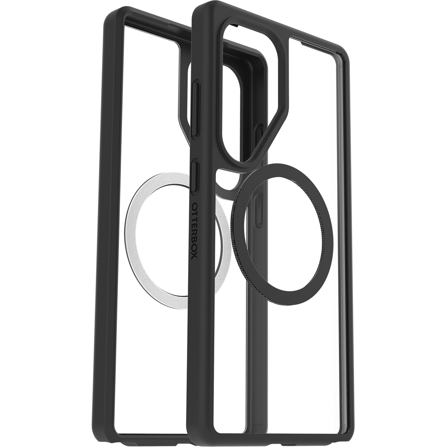 Otterbox React, Handyhülle transparent/schwarz, Samsung Galaxy S25 Ultra