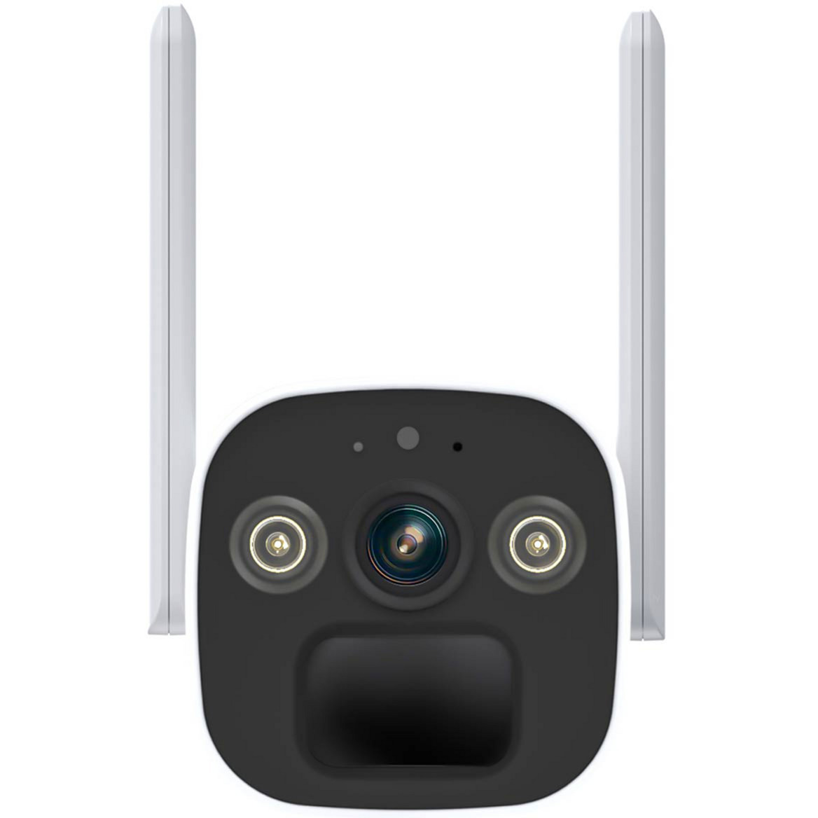 Foscam BP4, Überwachungskamera weiß/schwarz, inkl. 5W Solarpanel