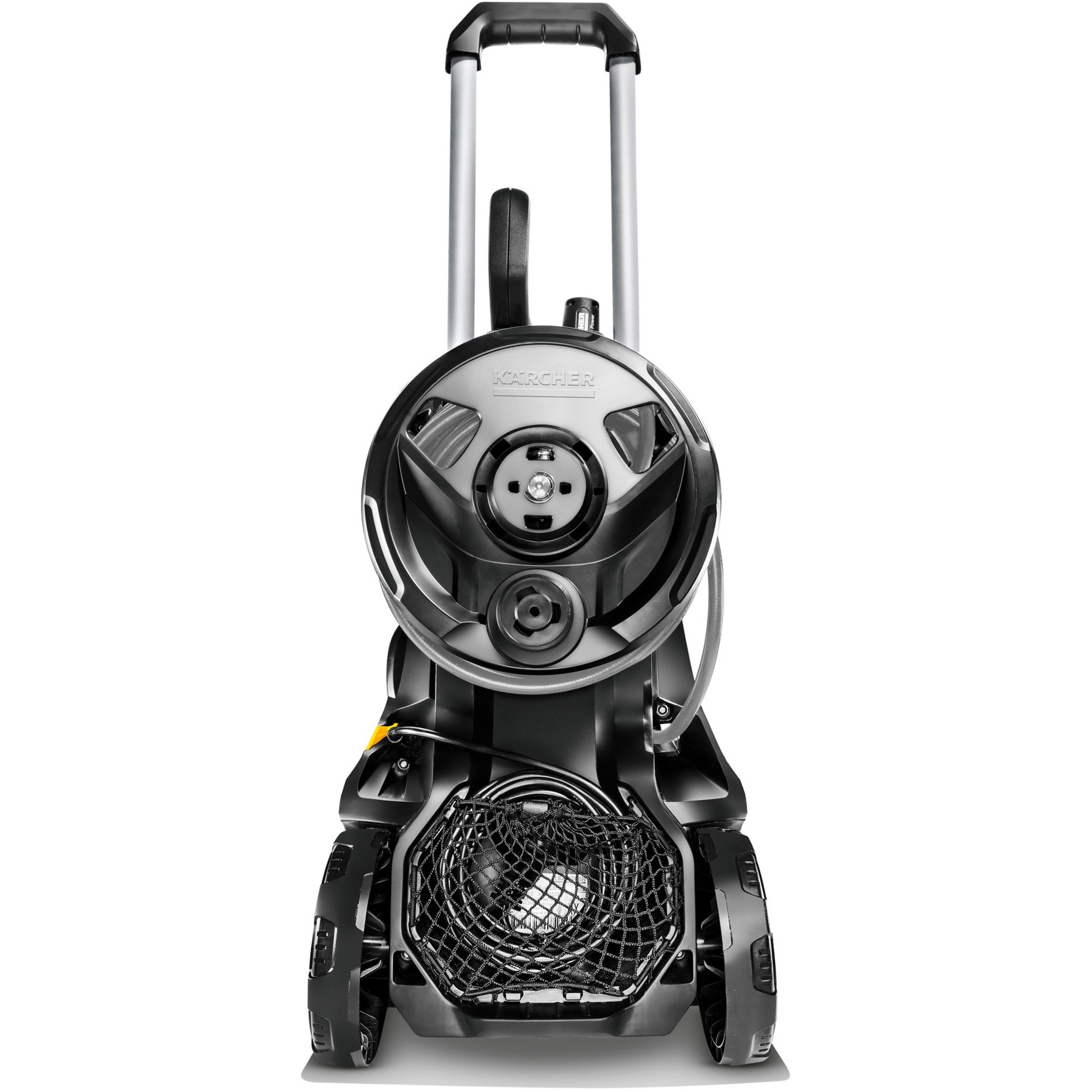 Kärcher Hochdruckreiniger K 5 Premium Smart Control Flex gelb/schwarz, Bluetooth, LCD-Display und Schlauchtrommel