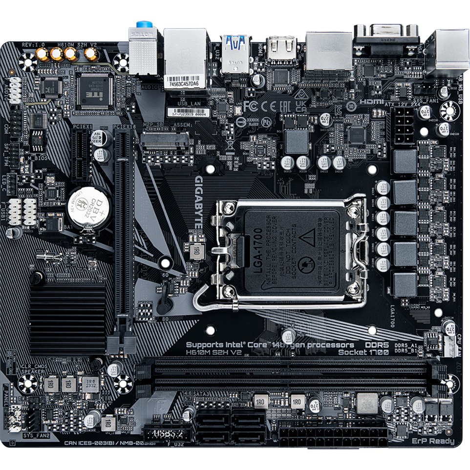GIGABYTE H610M S2H V2, Mainboard