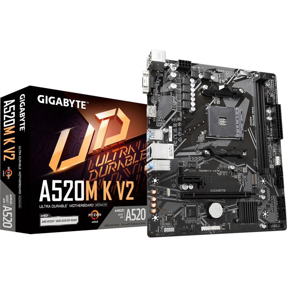 GIGABYTE A520M K V2, Mainboard