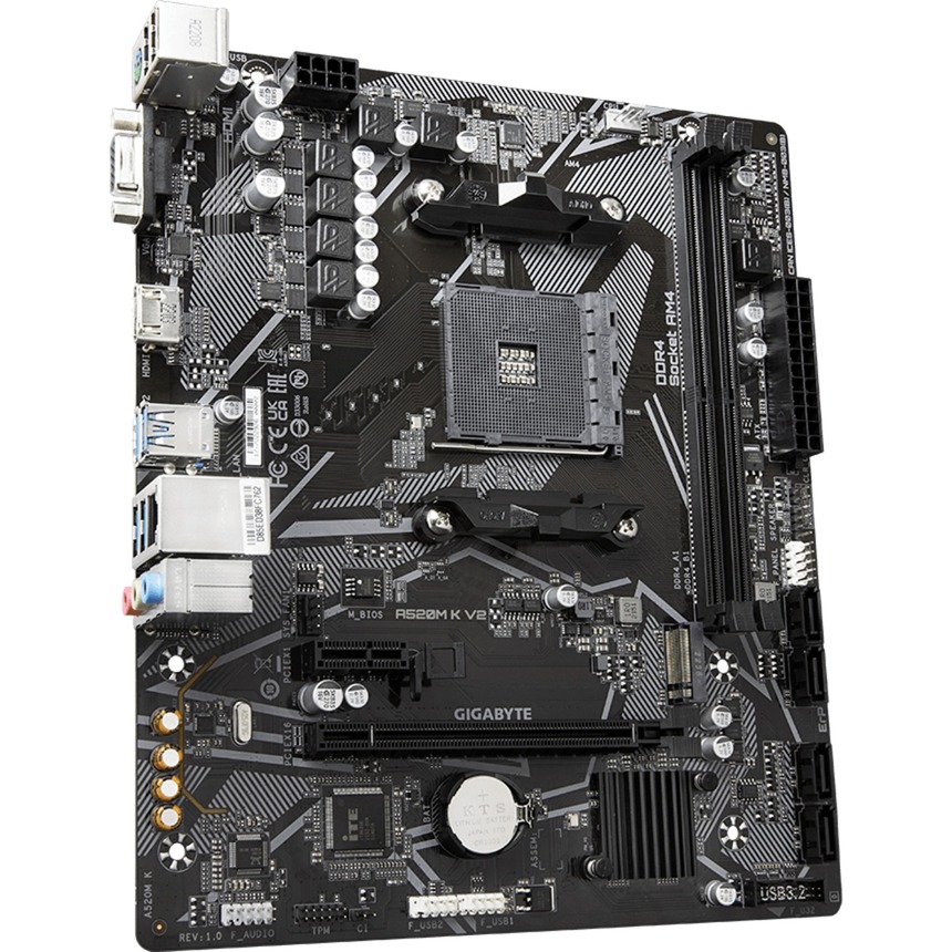 GIGABYTE A520M K V2, Mainboard