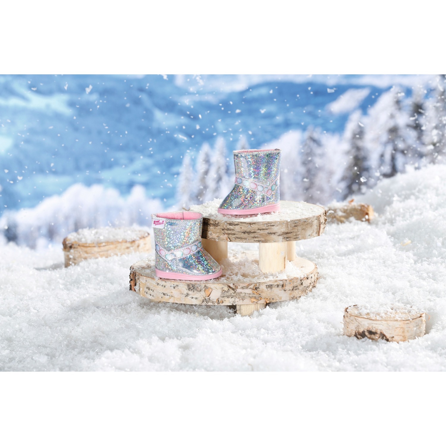 ZAPF Creation BABY born® Winterstiefel niedrig 43cm, Puppenzubehör