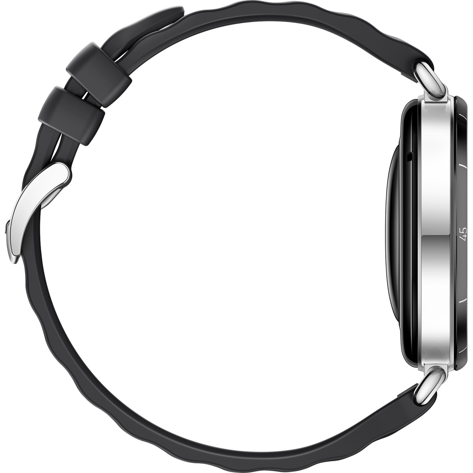 Huawei Watch GT 6 41mm (Konsu-B19F), Smartwatch schwarz, schwarzes Fluorelastomerarmband