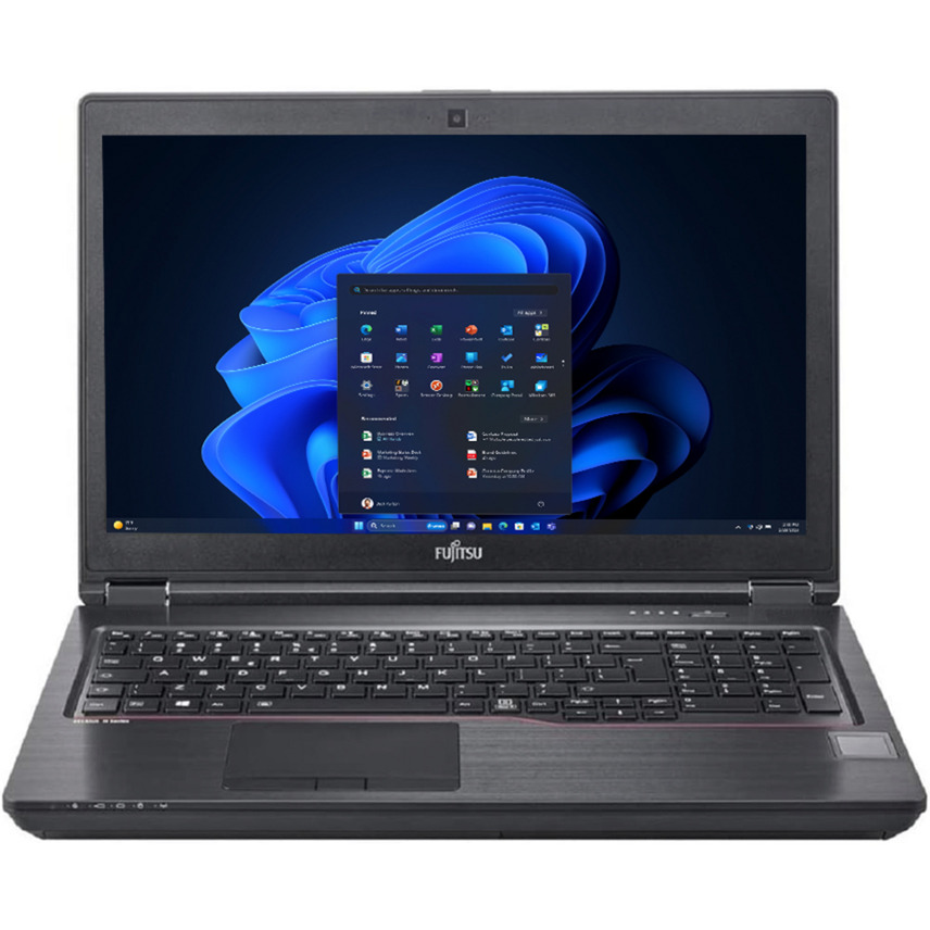 Fujitsu Celsius H780 Generalüberholt, Notebook schwarz, Intel® Core™ i7-8850H, NVIDIA Quadro P1000, 32 GB DDR4, 1 TB (1 TB SSD), Windows 11 Pro