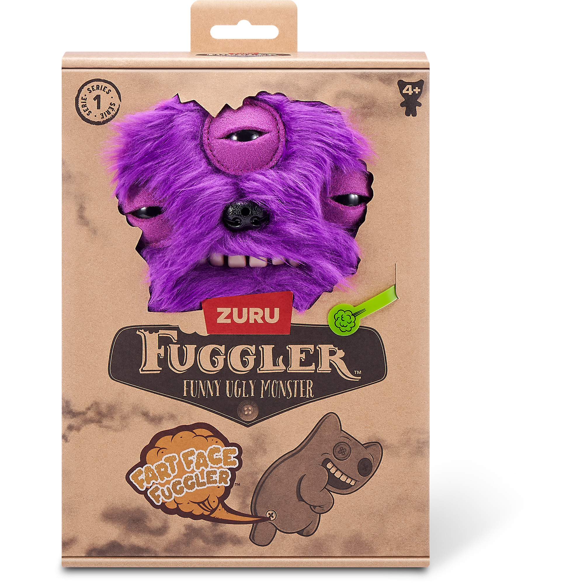 ZURU Fuggler - Fart Face Serie 1, Kuscheltier sortierter Artikel, eine Figur