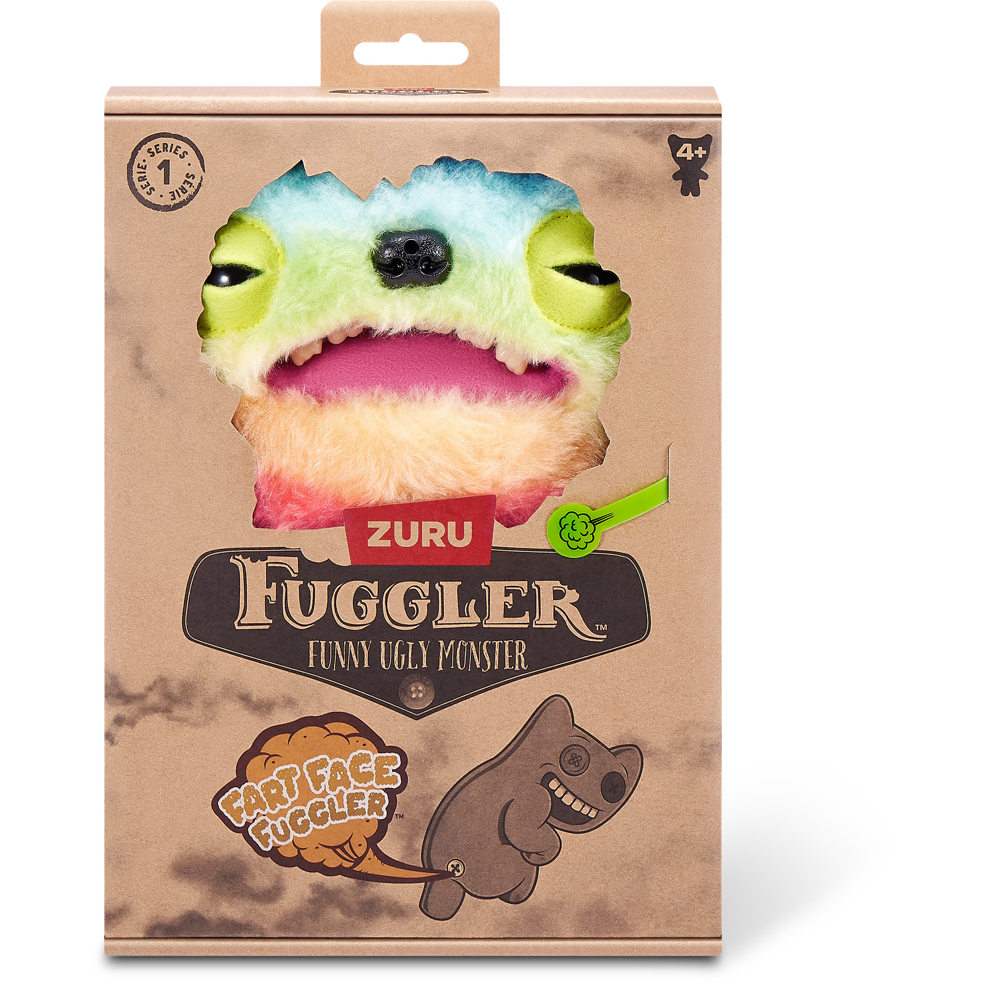 ZURU Fuggler - Fart Face Serie 1, Kuscheltier sortierter Artikel, eine Figur