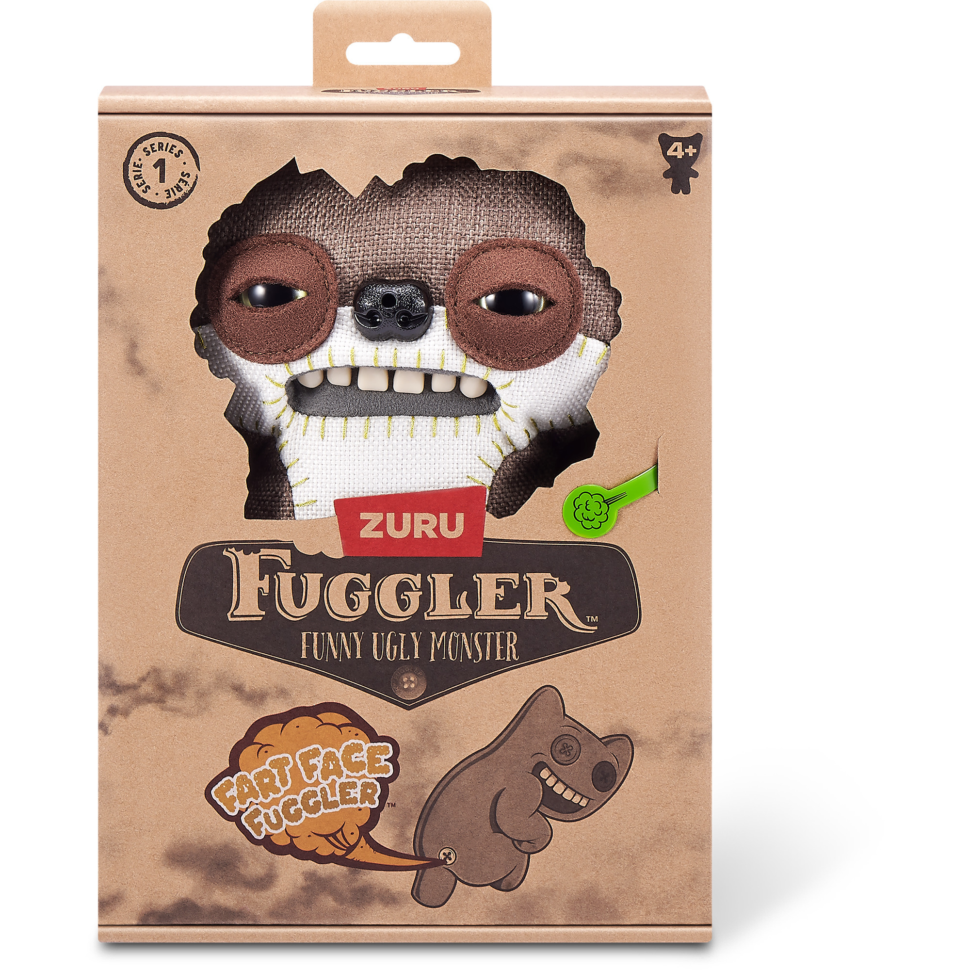 ZURU Fuggler - Fart Face Serie 1, Kuscheltier sortierter Artikel, eine Figur