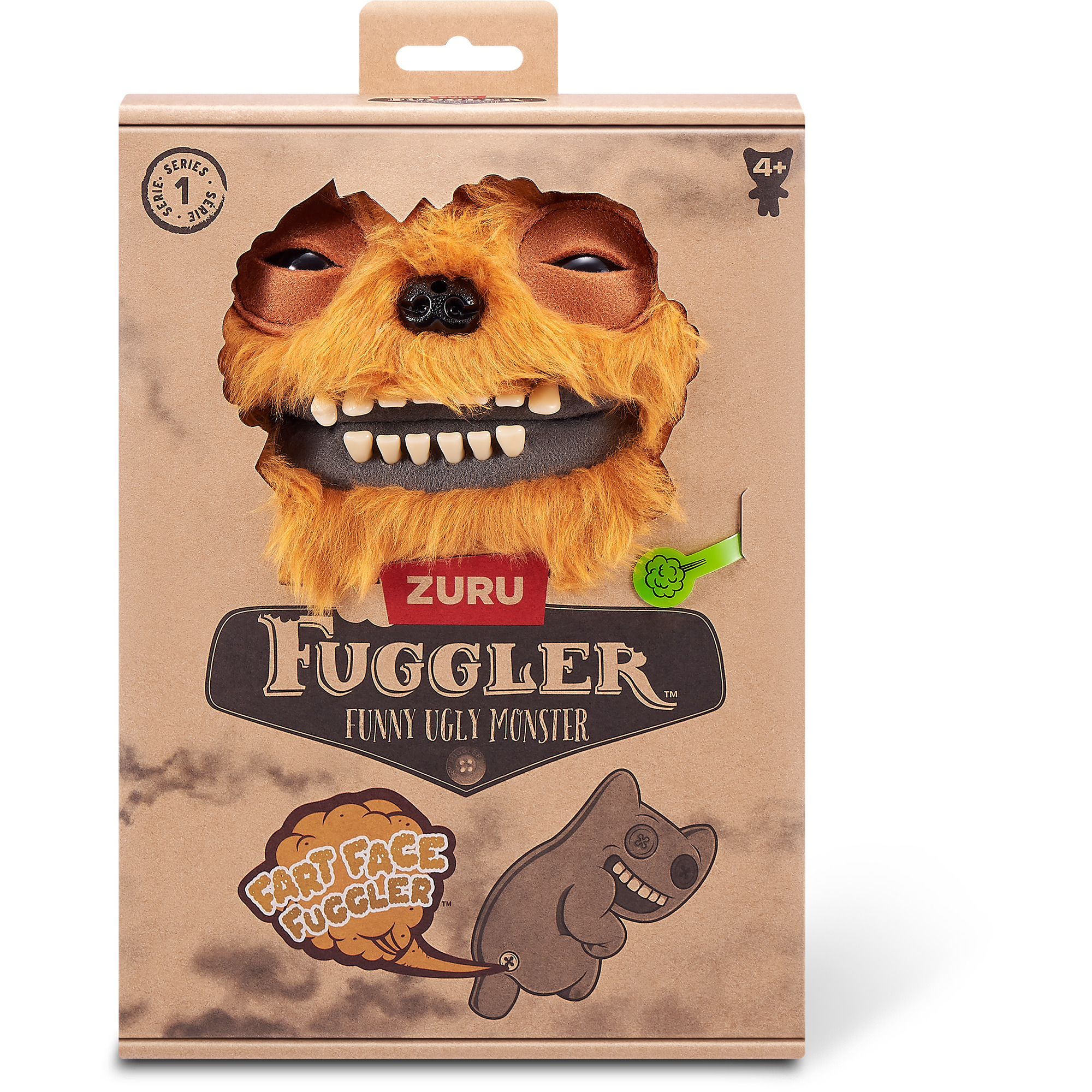 ZURU Fuggler - Fart Face Serie 1, Kuscheltier sortierter Artikel, eine Figur