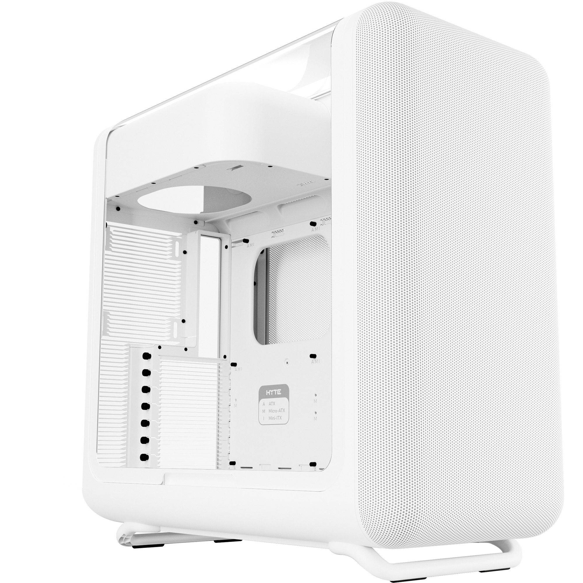 HYTE X50, Tower-Gehäuse weiß, Tempered Glass