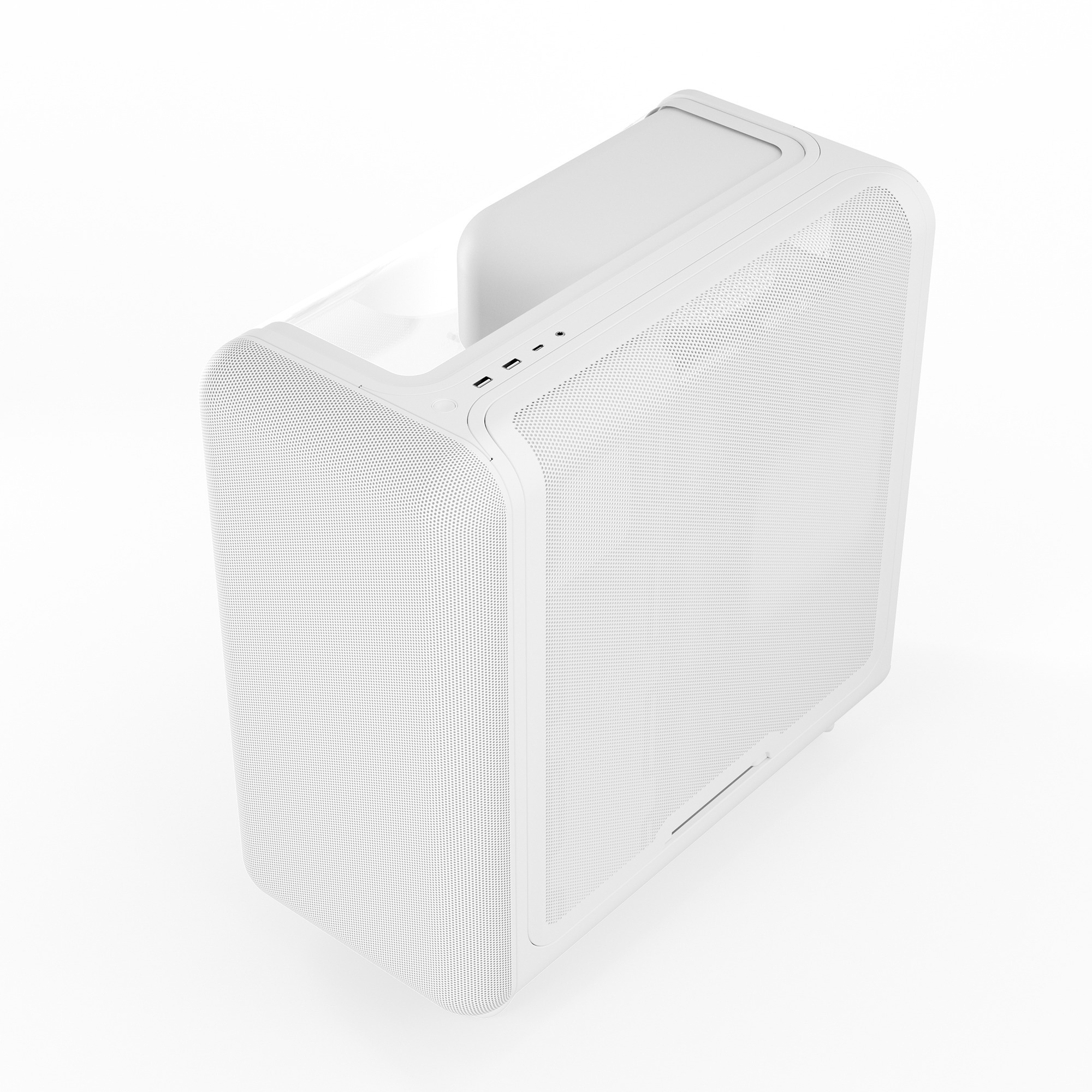 HYTE X50, Tower-Gehäuse weiß, Tempered Glass