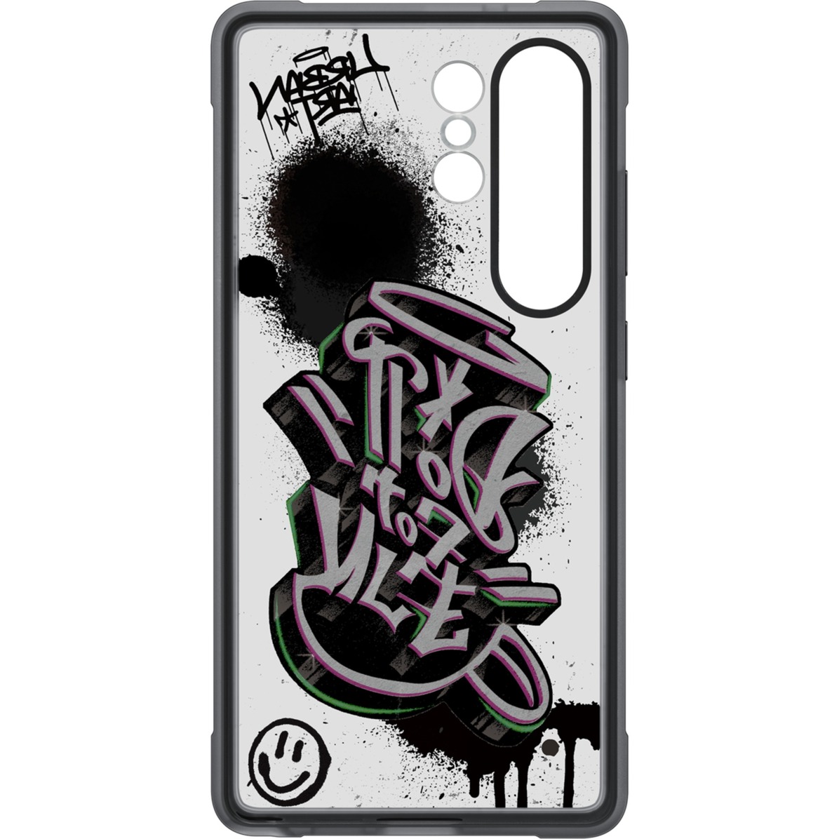 SAMSUNG Flipsuit Rugged Case, Handyhülle schwarz, Samsung Galaxy S25 Ultra