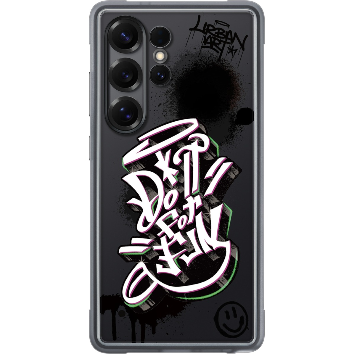 SAMSUNG Flipsuit Rugged Case, Handyhülle schwarz, Samsung Galaxy S25 Ultra