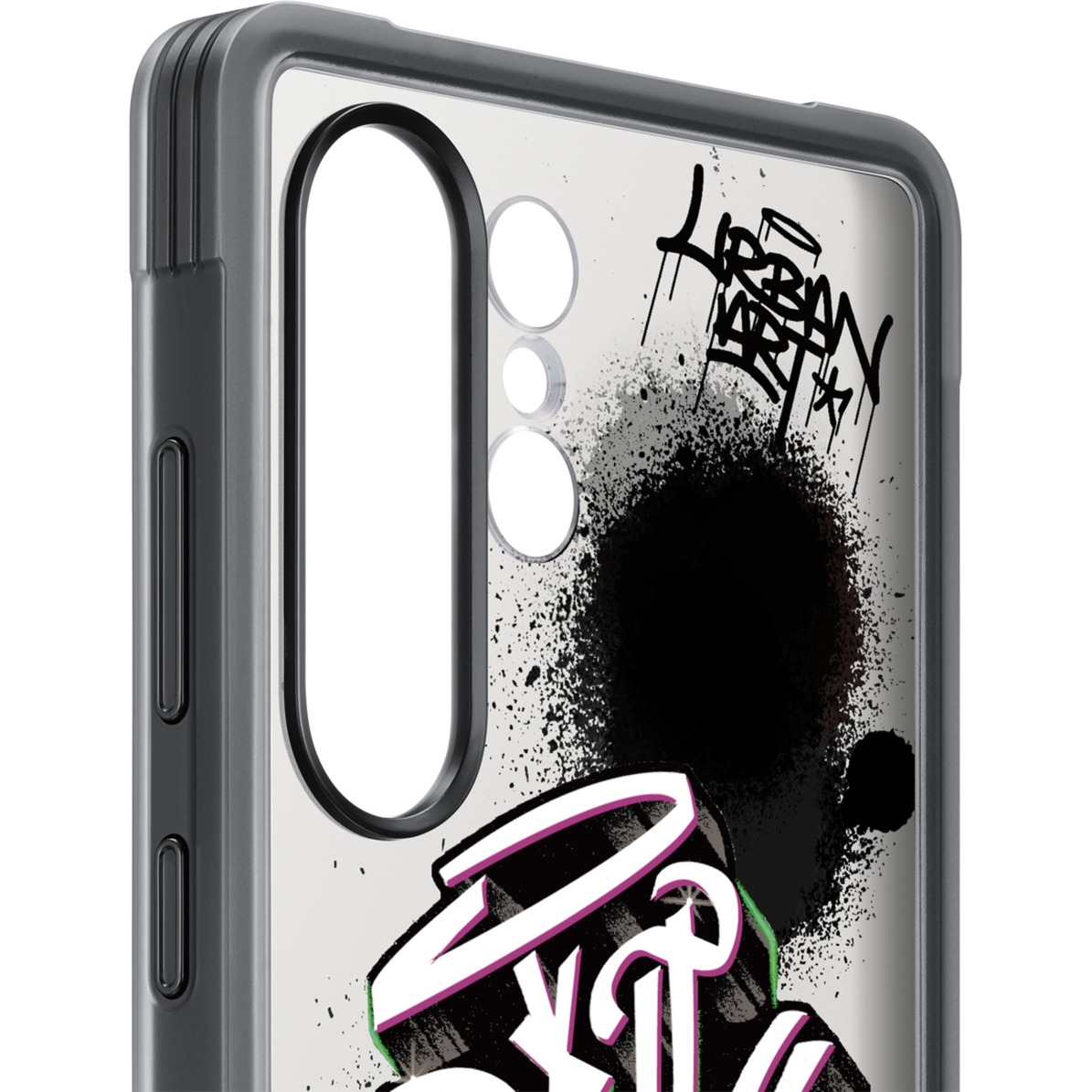 SAMSUNG Flipsuit Rugged Case, Handyhülle schwarz, Samsung Galaxy S25 Ultra